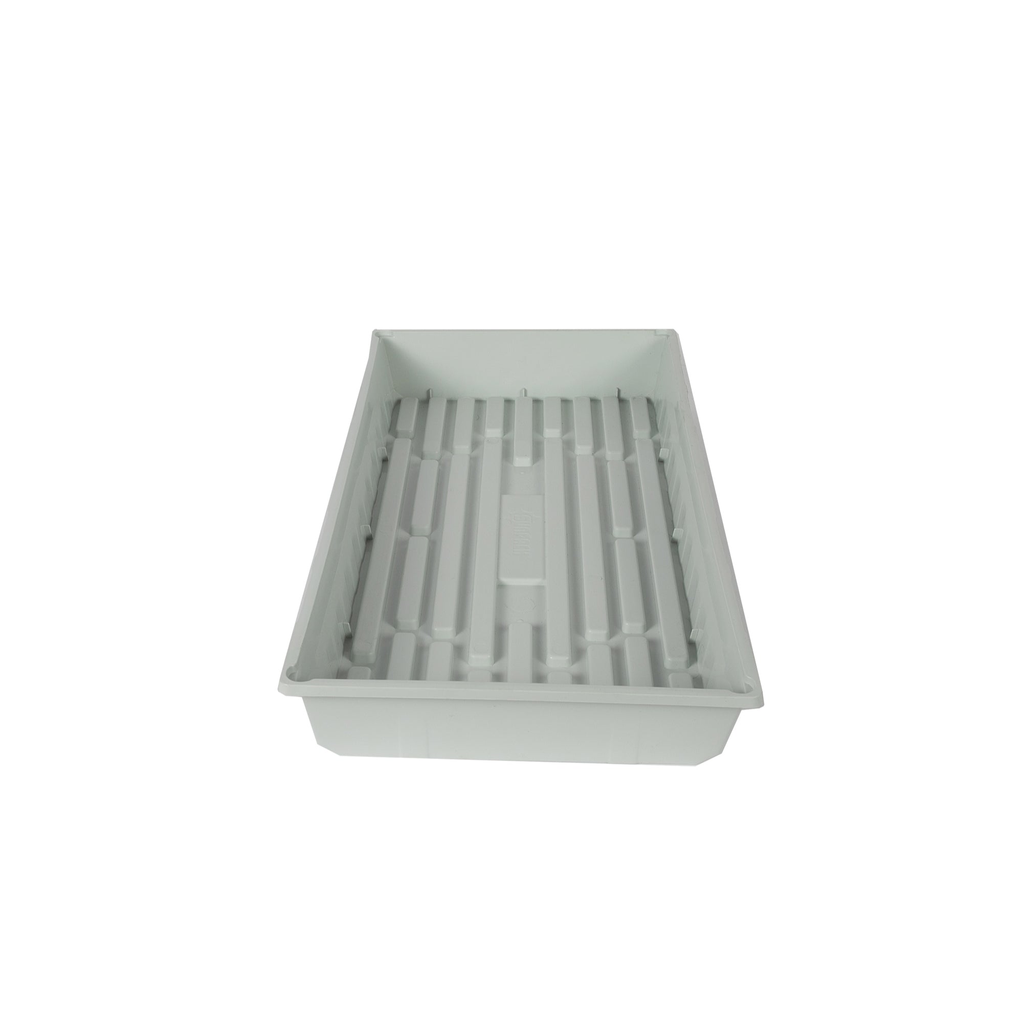 SUNPACK 10” x 20” Indoor Gardening Mega Tray Plastic Seeding Tray for Greenhouses, 2.5”