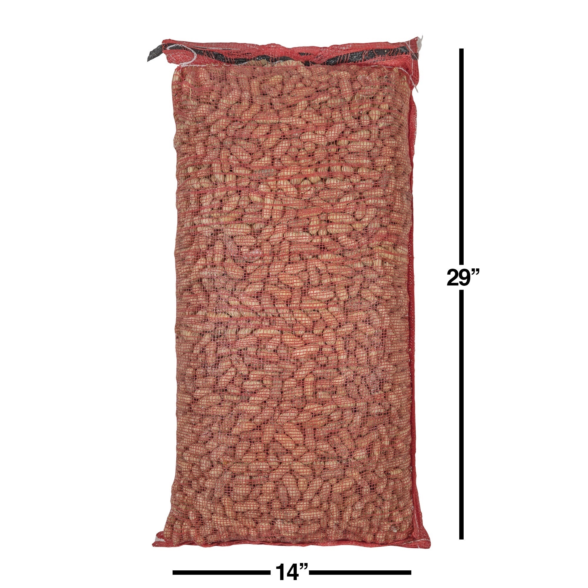 Raw Peanuts With Shell For Birds, Squirrels, Wild Animal Food, 25 Pound Bag