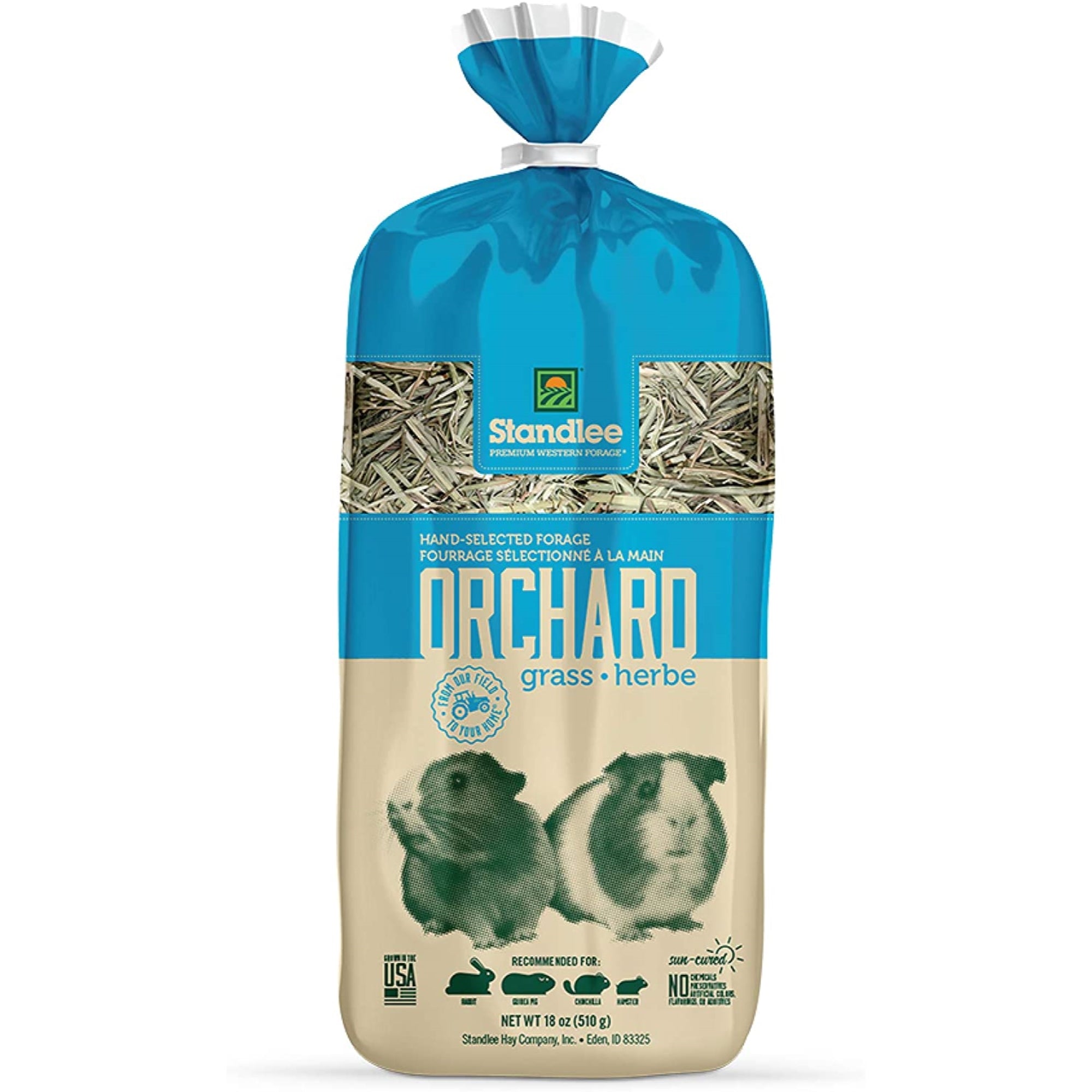 Standlee Premium Orchard Grass – Healthy Forage for Rabbits, Guinea Pigs, and Small Herbivores