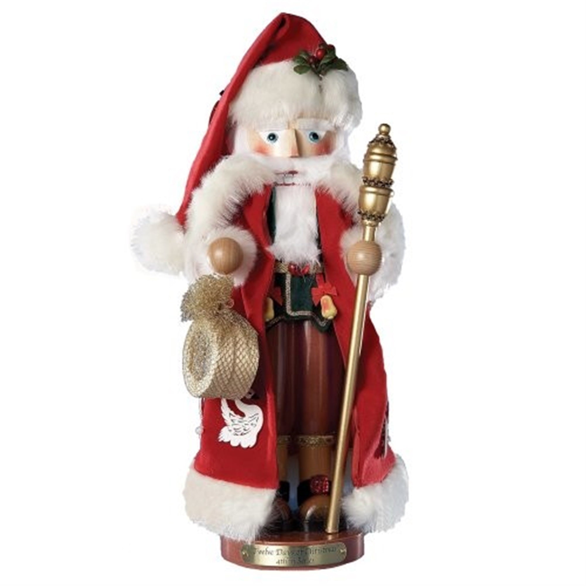 Steinbach Limited Edition Seven Swans a Swimming Wind-Up Musical Nutcracker, 18"