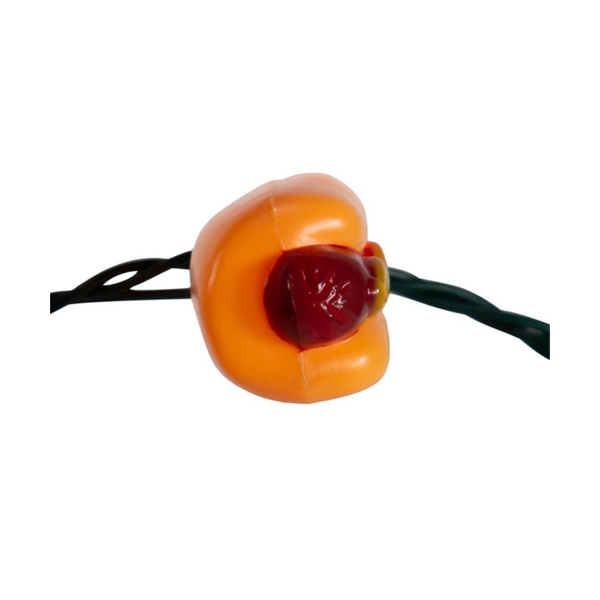Kurt Adler Indoor/Outdoor Novelty Light Set, 10 UL Listed Incandescent Lights, Hot Dogs, 12ft