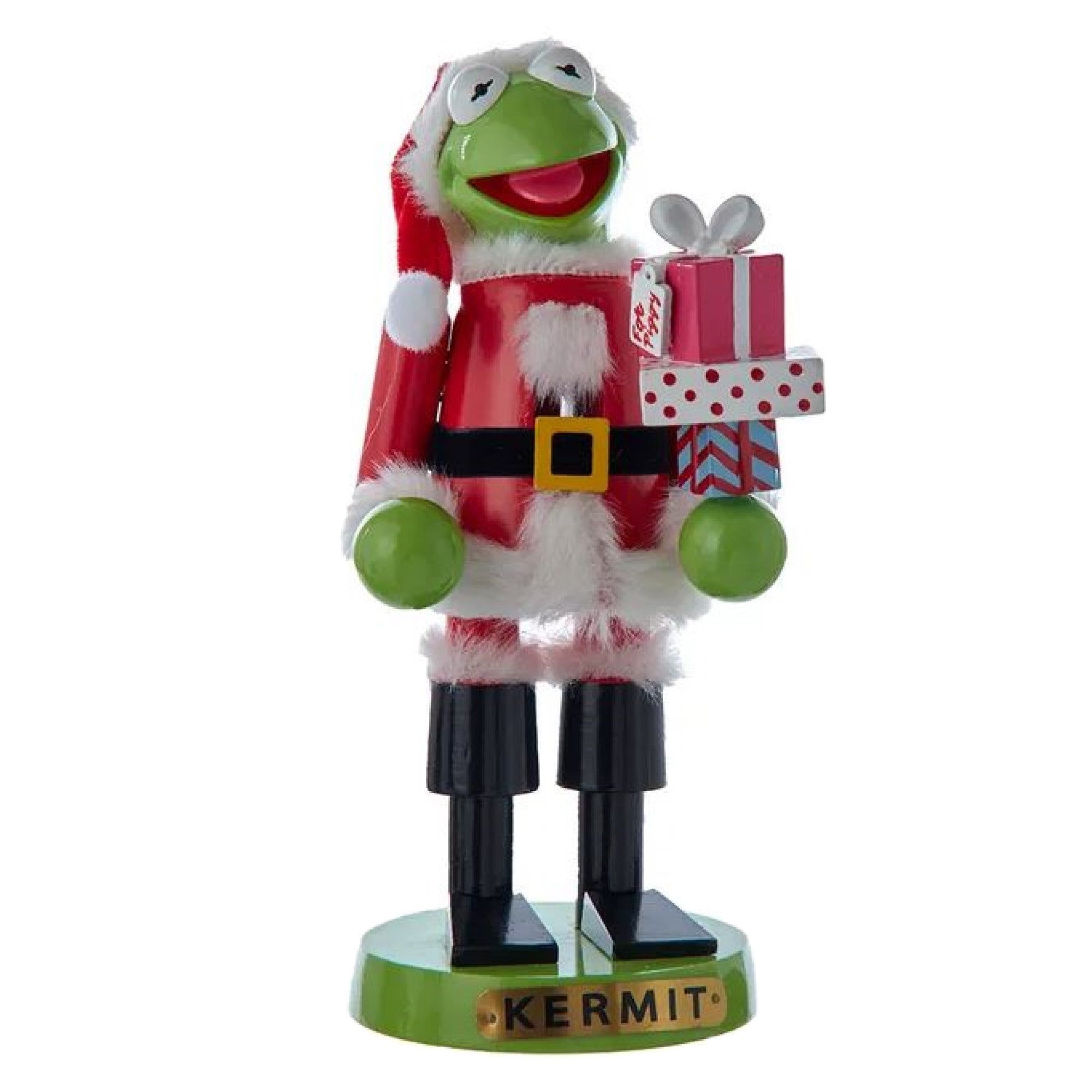 Kurt Adler Plastic Disney Nutcracker, Kermit The Frog, 10in