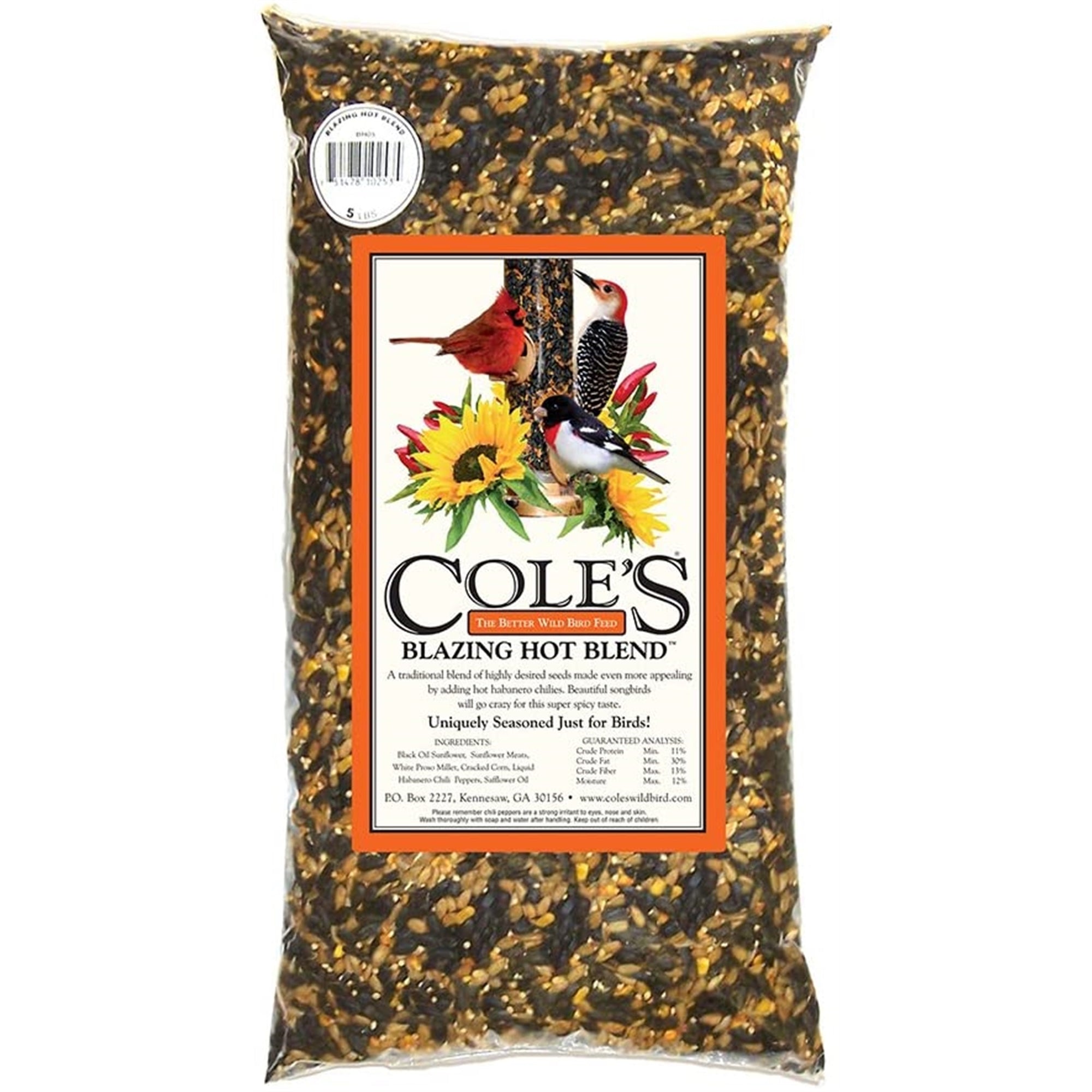 Cole's Blazing Hot Blend Wild Bird Seed