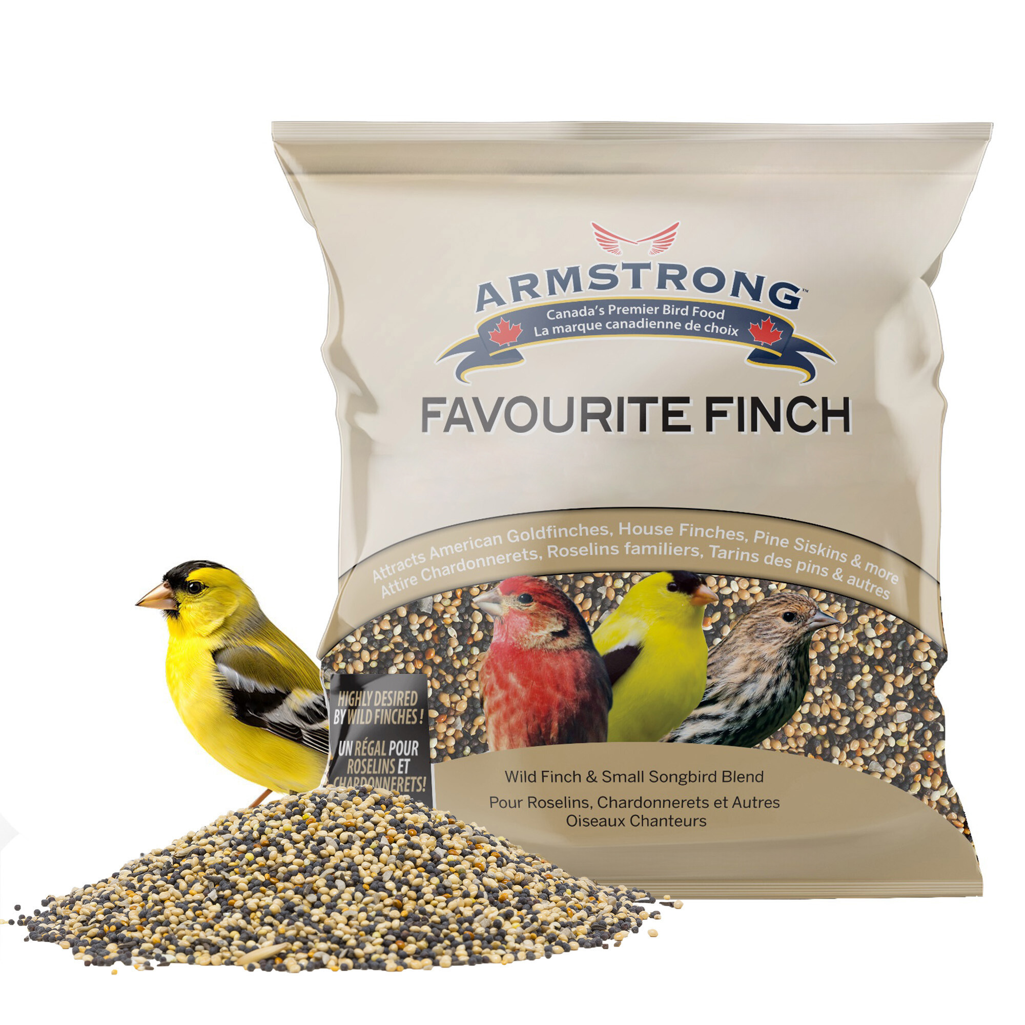 Armstrong Wild Bird Food Favourite Finch Bird Seed Blend For Finches