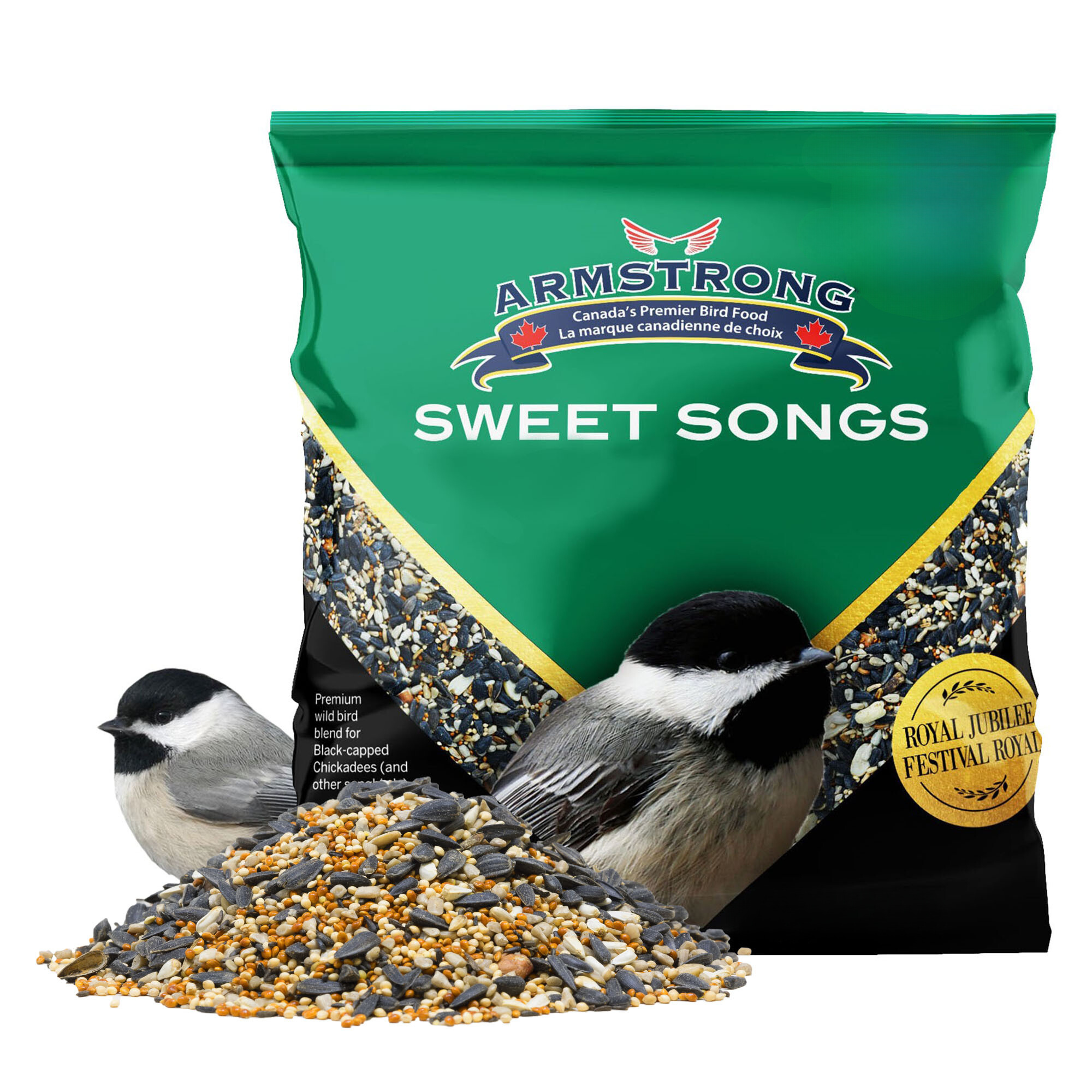 Armstrong Wild Bird Food Royal Jubilee Sweet Songs Bird Seed Blend For Chickadees