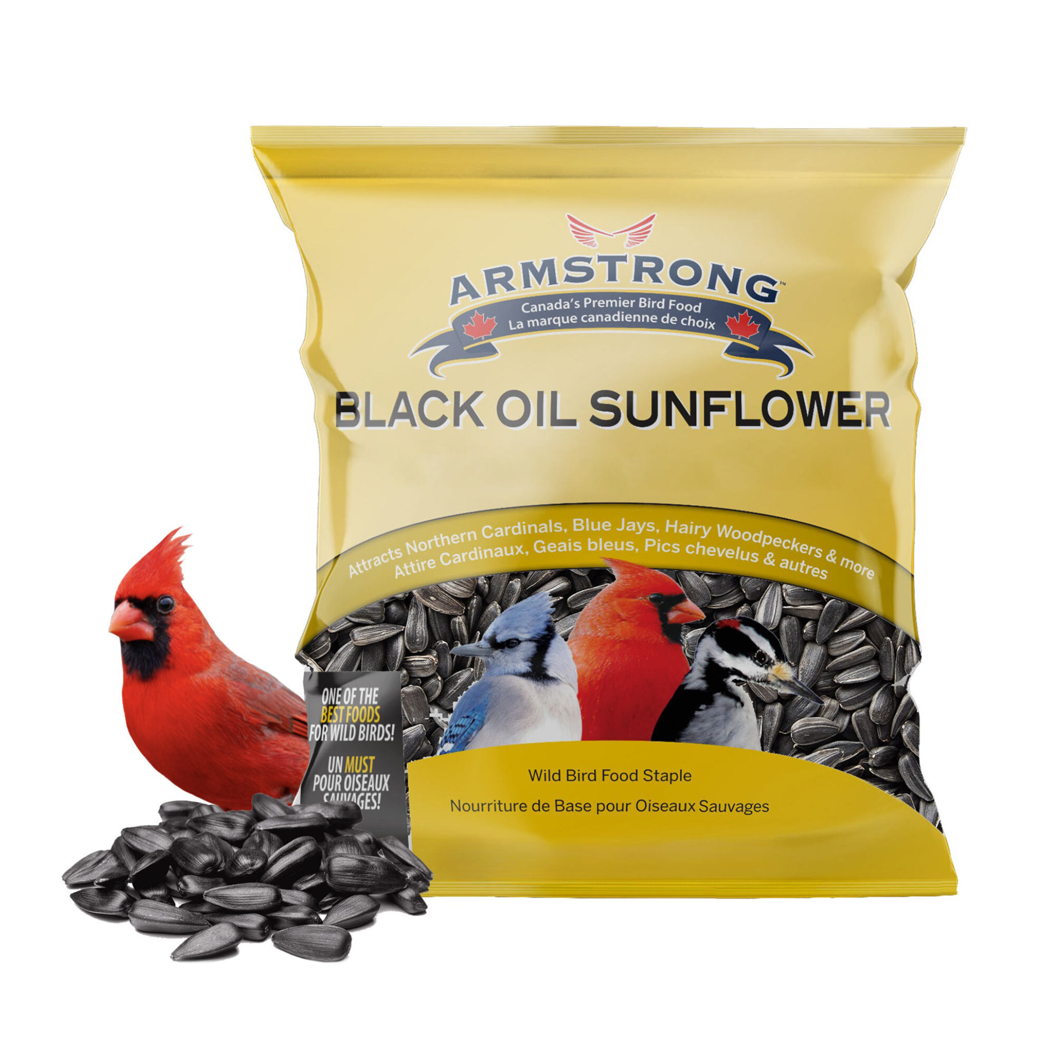 Armstrong Wild Bird Food Black Oil Sunflower Seed