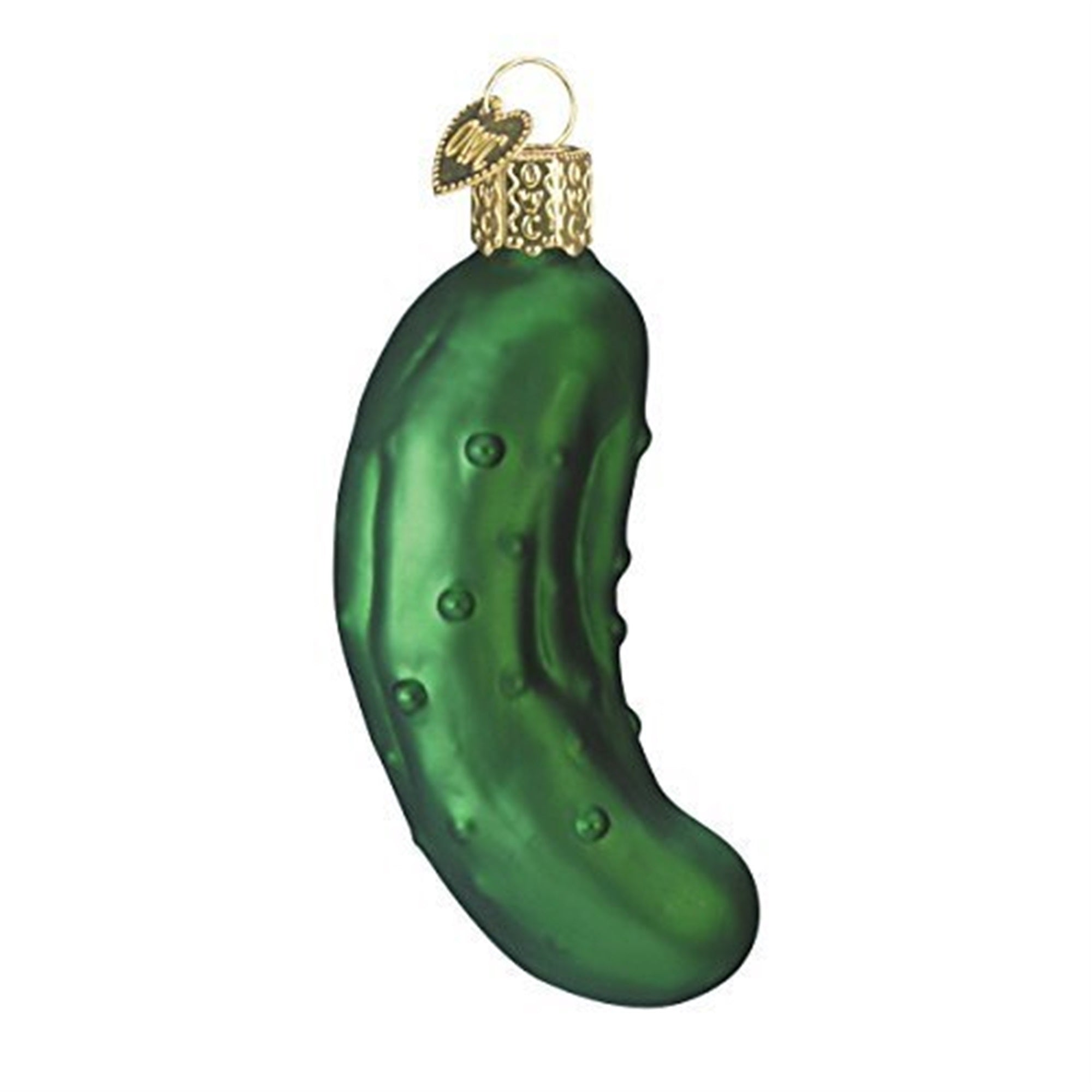 Old World Christmas Blown Glass Ornament for Christmas Tree, Pickle