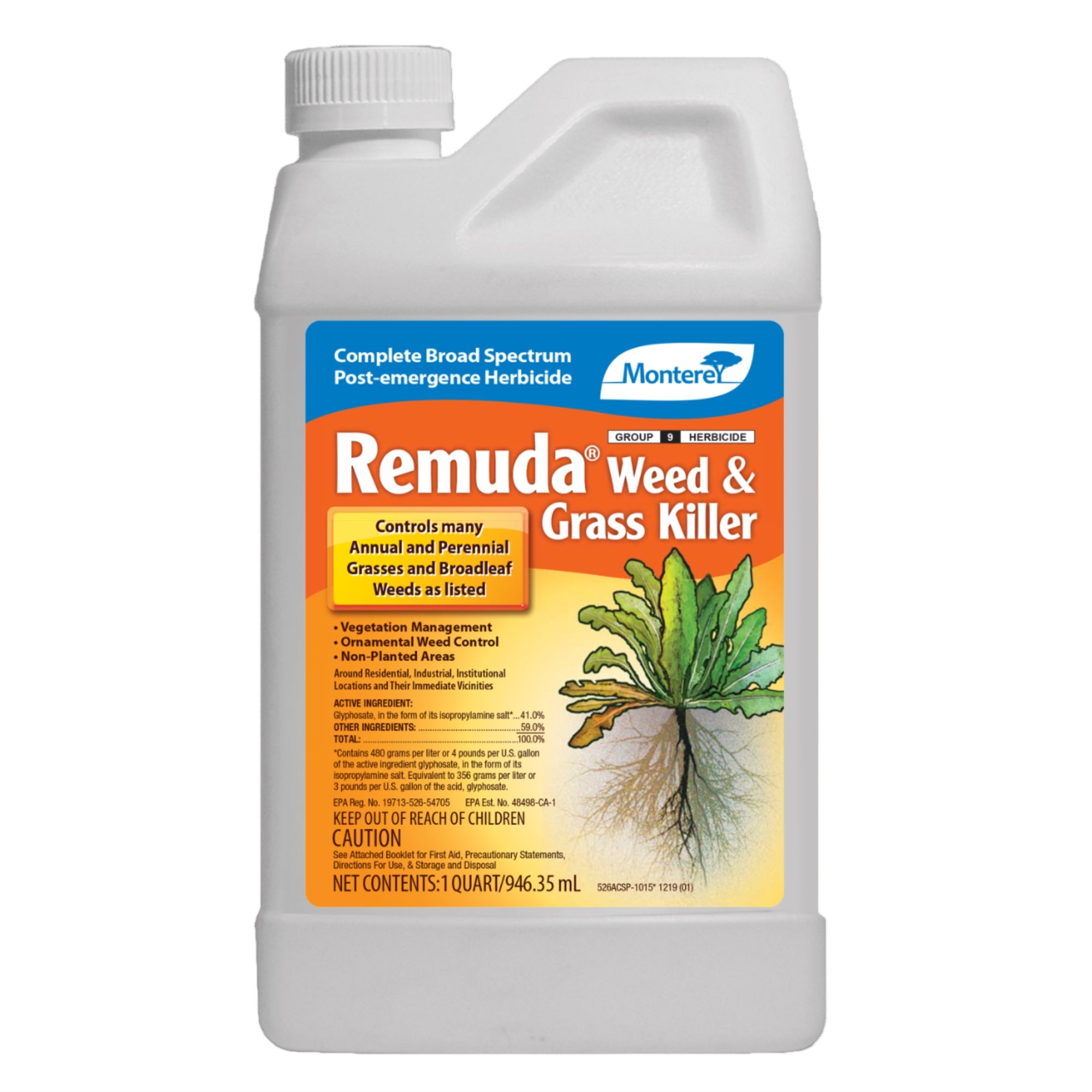 Monterey Remuda Broad Spectrum Non-Selective Post-emergent Herbicide Concentrate