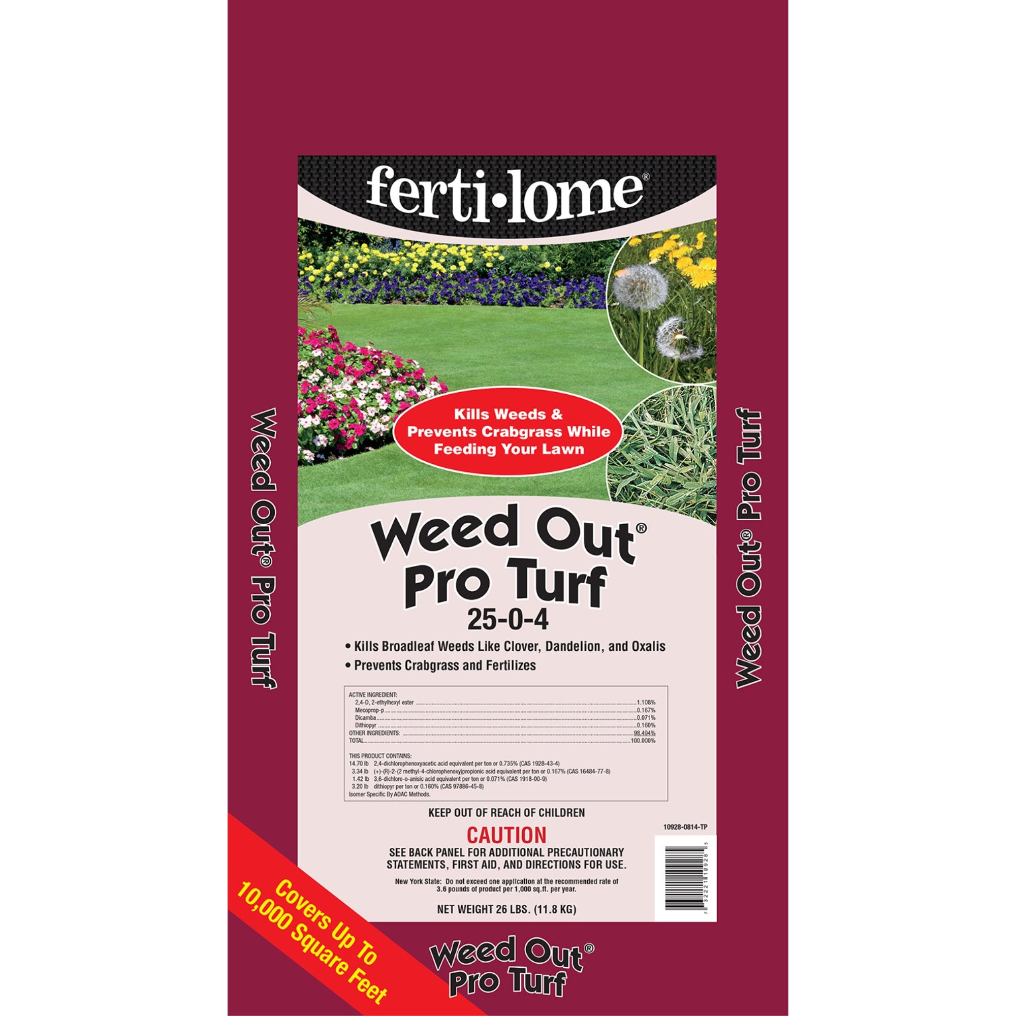 VPG Fertilome Weed-Out Pro Turf for Broadleaf Weeds, 25-0-4