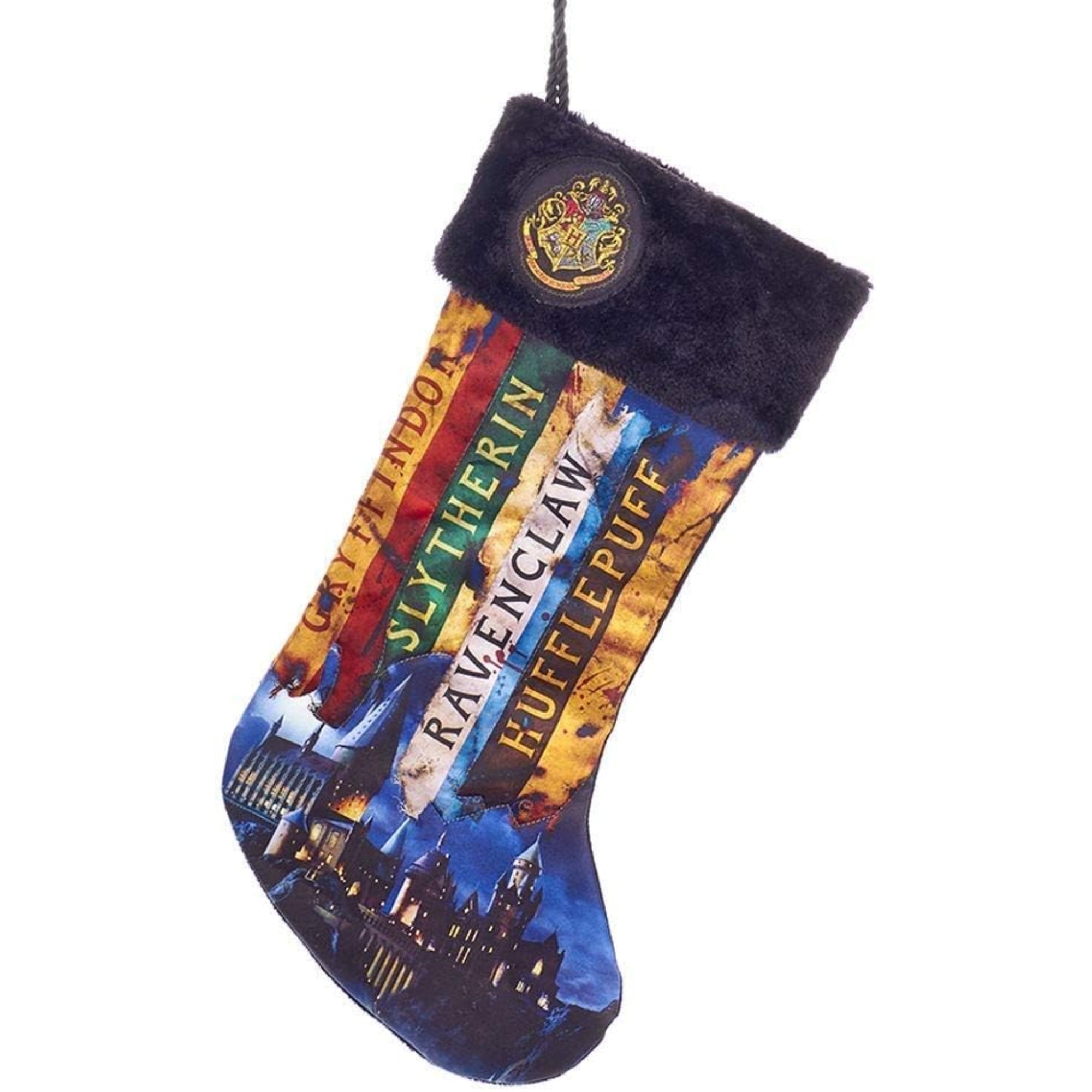 Kurt Adler Harry Potter Hogwarts Kurt Adler Christmas Holiday Stocking, 19"