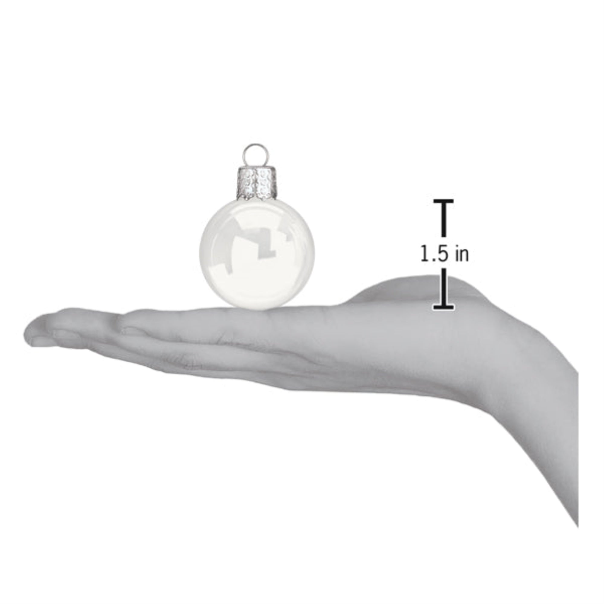 Old World Christmas Hanging Mouth-Blown Glass Ornament Set for Trees, Wonderland Balls, 1.5" (12 Count)