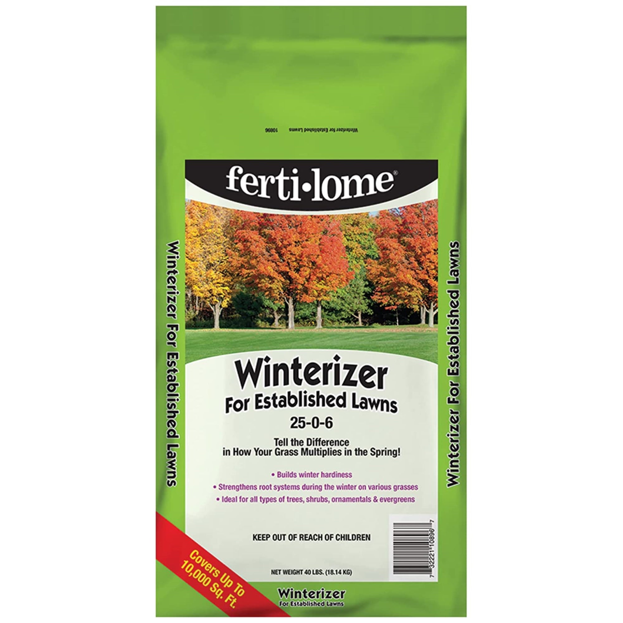 Fertilome 25-0-6 Fertilome Winterizer for Strengthening Grass in Established Lawns