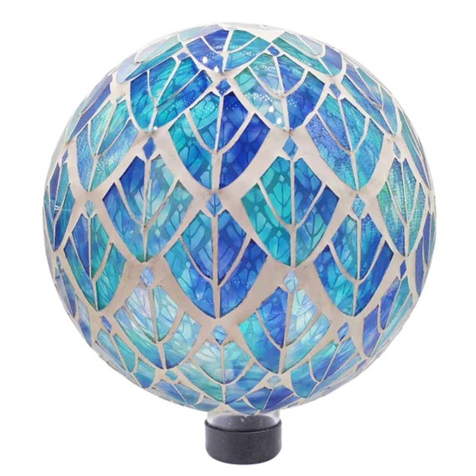 Echo Valley Glass Gazing Globe for Yard and Garden Decoration, 10"