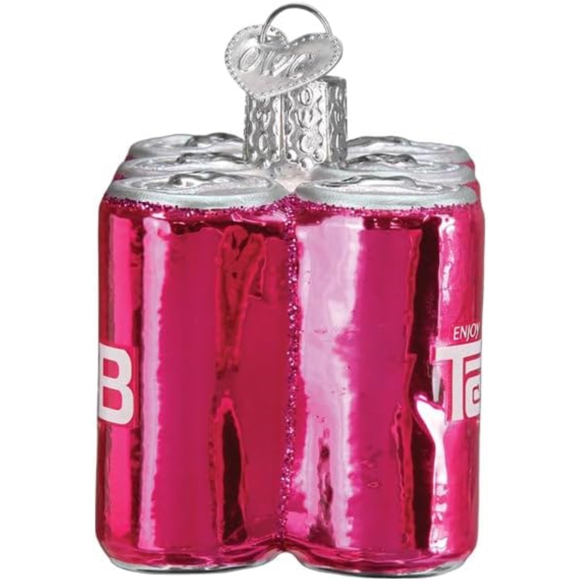 Old World Christmas Blown Glass Ornament for Christmas Tree, Tab Six Pack (with OWC Gift Box)