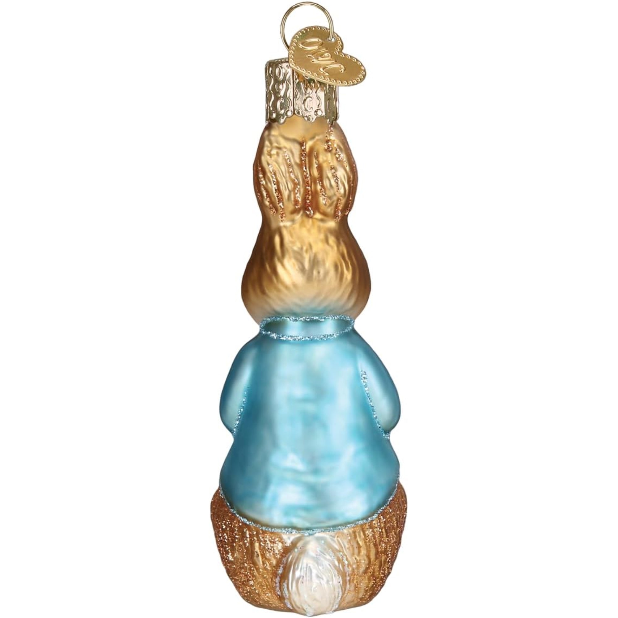 Old World Christmas Blown Glass Ornament for Christmas Tree, Peter Rabbit