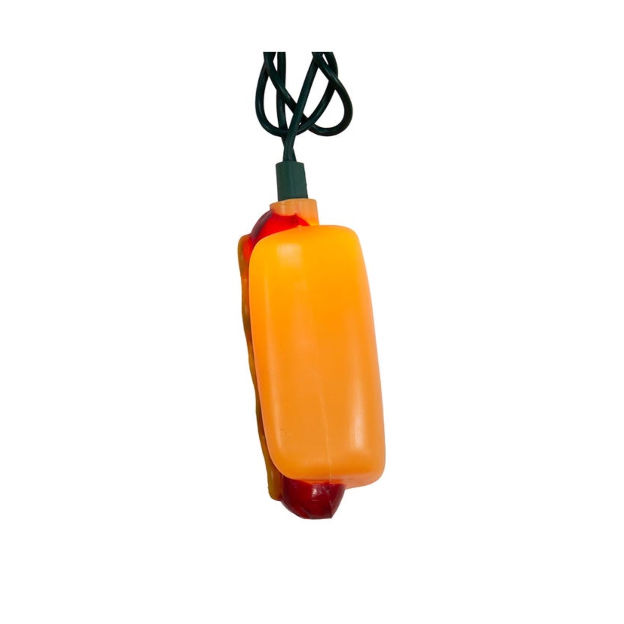 Kurt Adler Indoor/Outdoor Novelty Light Set, 10 UL Listed Incandescent Lights, Hot Dogs, 12ft