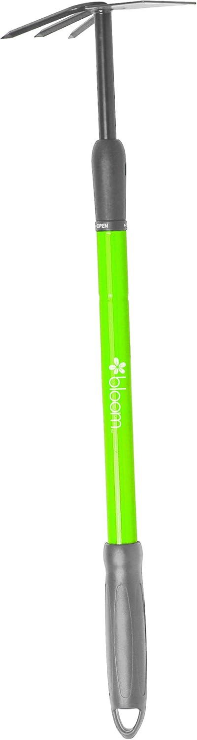 Bloom Telescopic Adjustable Culti-Hoe, Assorted Colors (Pack of 1)