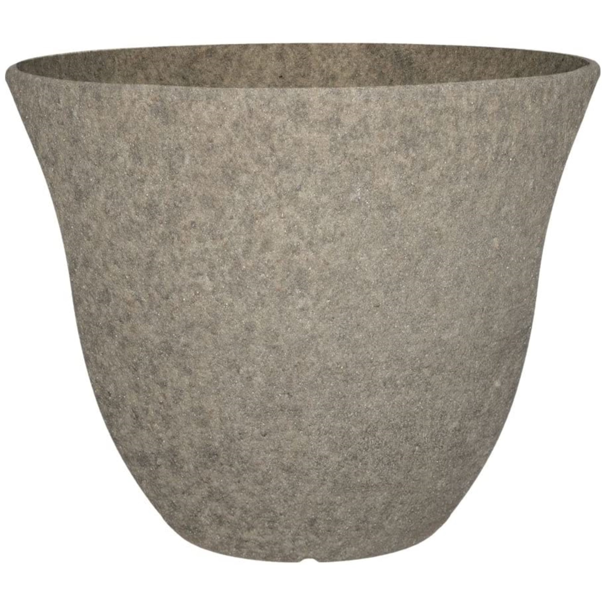 Classic Home and Garden Indoor/Outdoor Round Honeysuckle Resin Flower Pot Planter