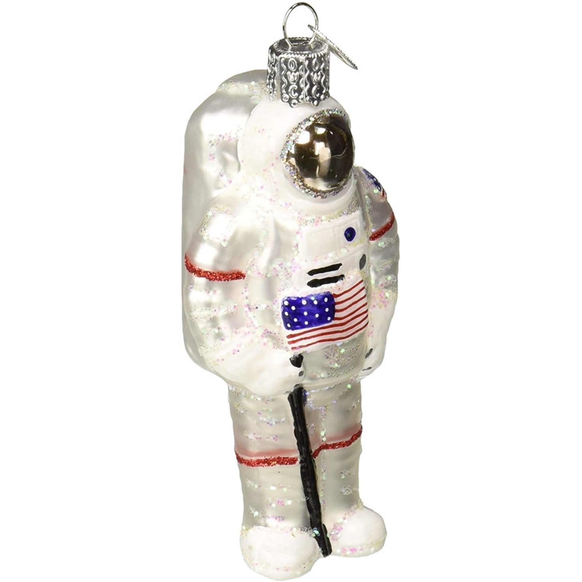 Old World Christmas Blown Glass Ornament for Christmas Tree, Astronaut