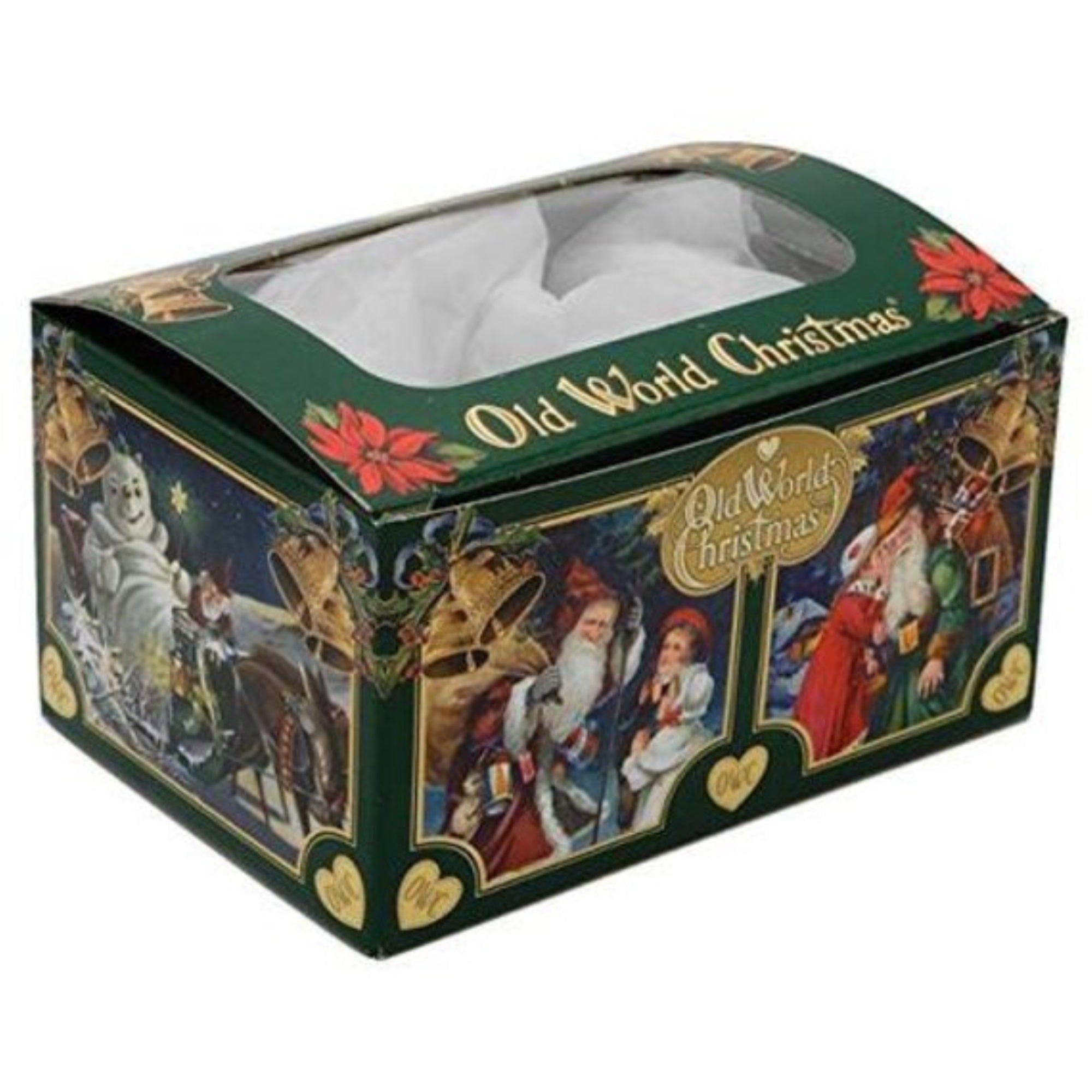 Old World Christmas Blown Glass Ornament for Christmas Tree, Farmer's Market Stand