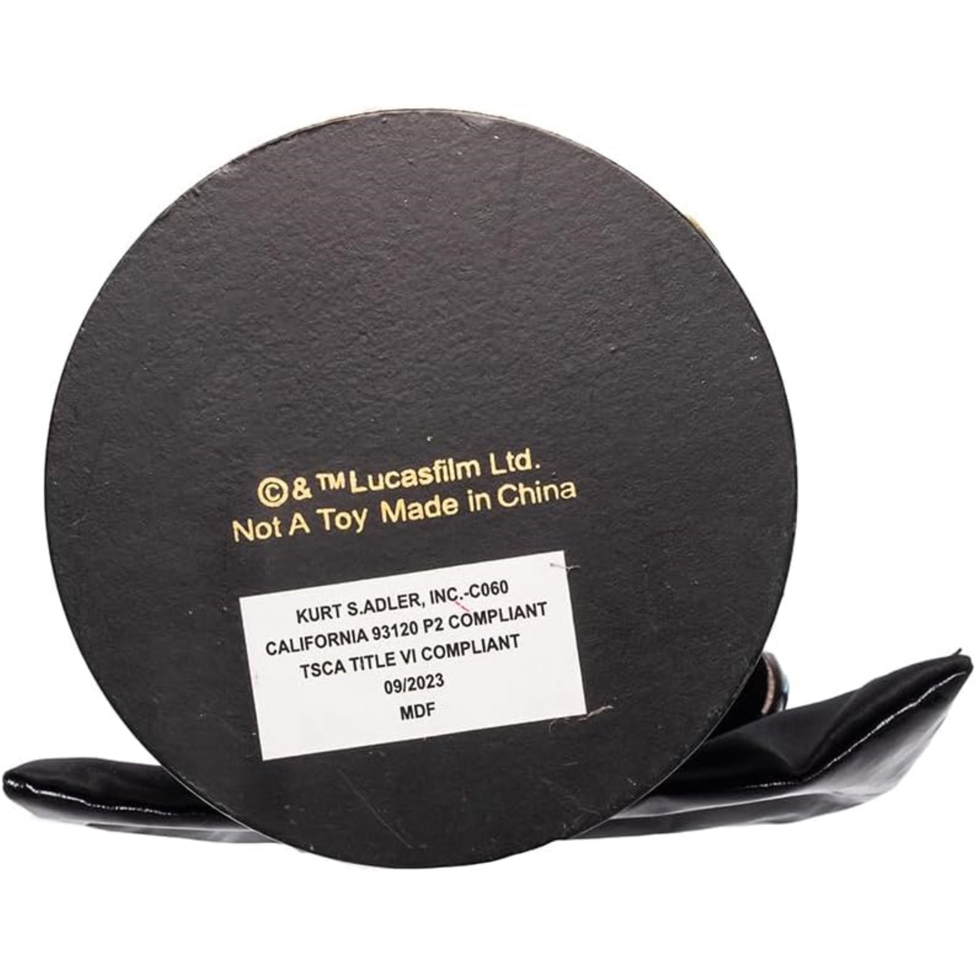 Kurt Adler Star Wars Resin Mandalorian Nutcracker Standing Christmas Decoration, 10"