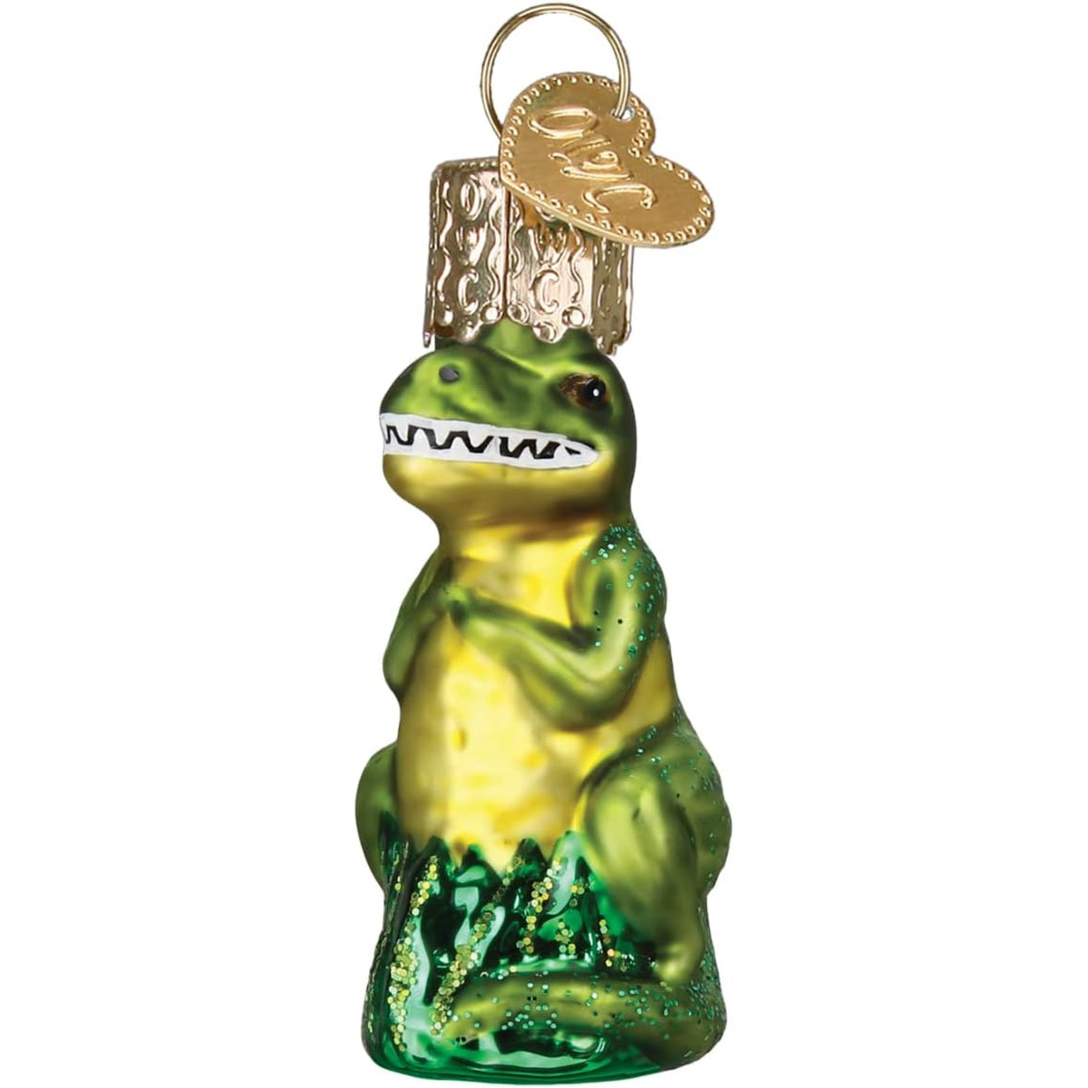 Old World Christmas Blown Glass Mini Ornament for Christmas Tree, T-Re