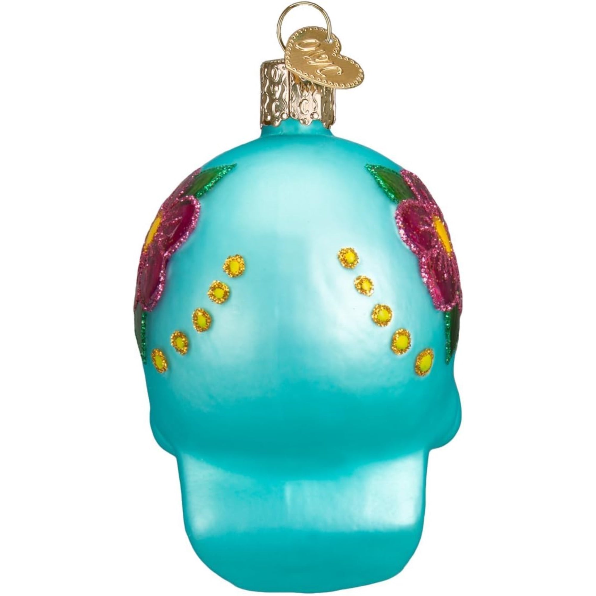 Old World Christmas Blown Glass Ornament for Christmas Tree, Day Of The Dead (with OWC Gift Box)