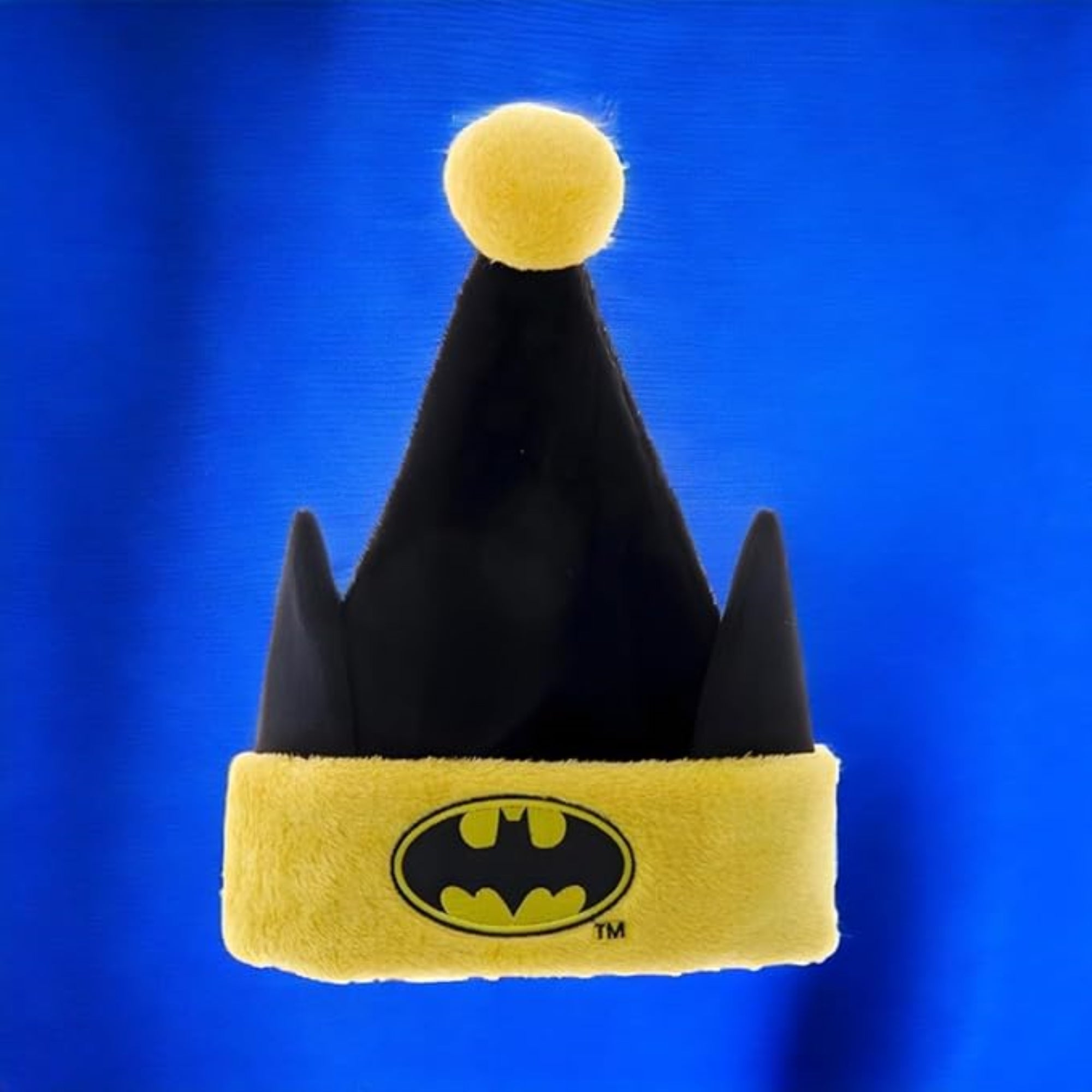 Kurt Adler Officially Licensed DC Comics Batman Santa Hat with Bat Ears