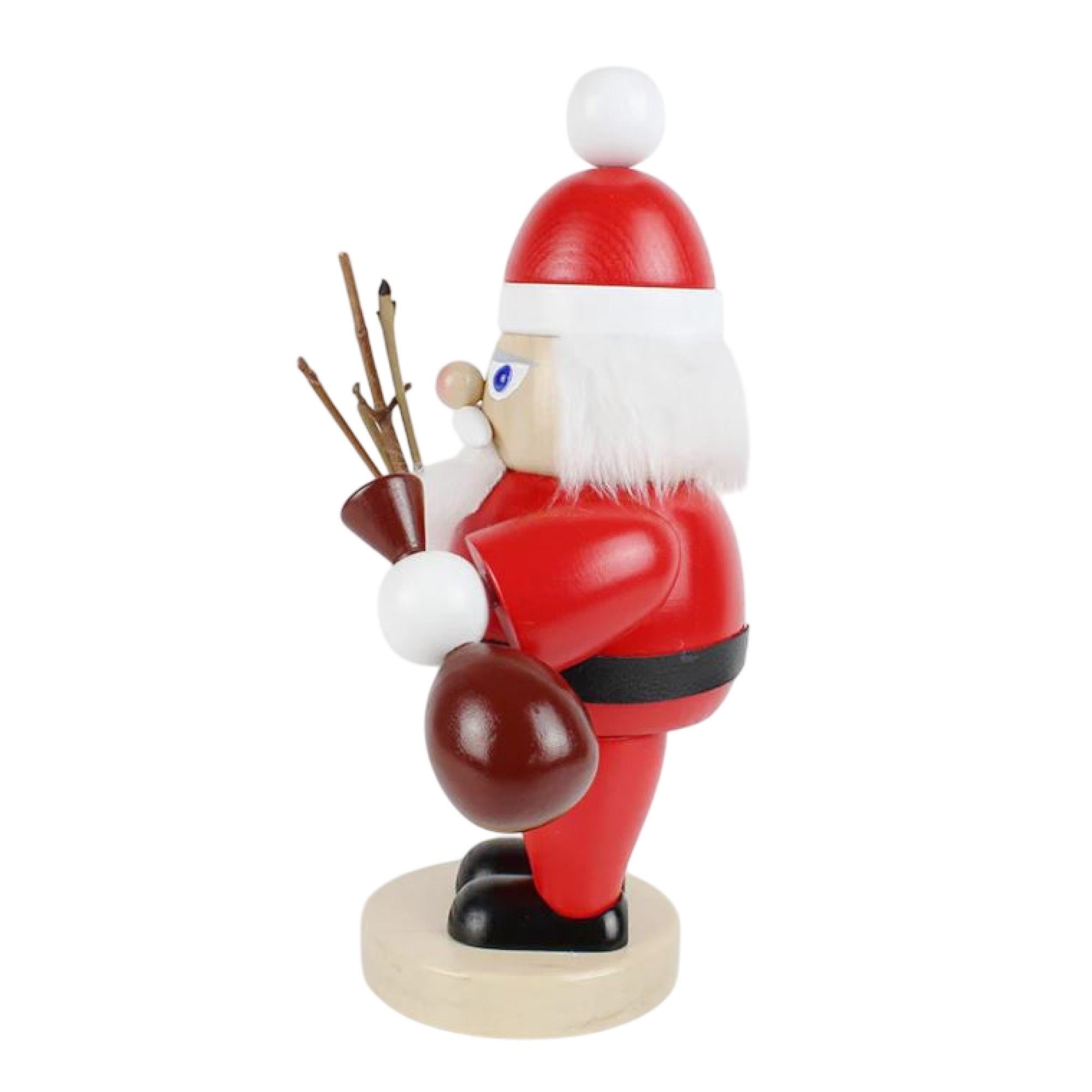 Steinbach Wooden Big Smoker Nutcracker, Santa Claus, 11in
