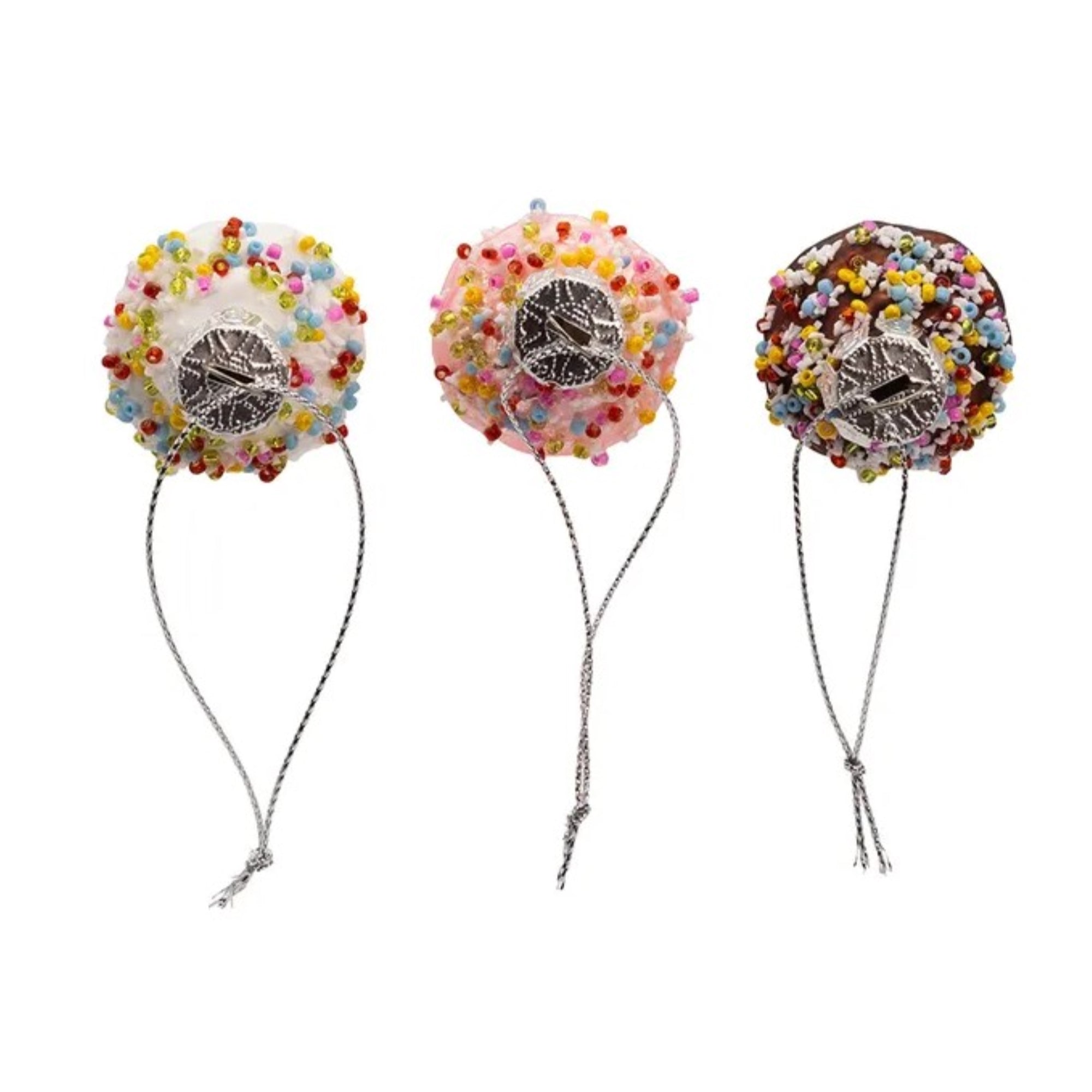 Kurt Adler Officially Licensed Glass Ice Cream Mini-Ornaments 9-Piece Set