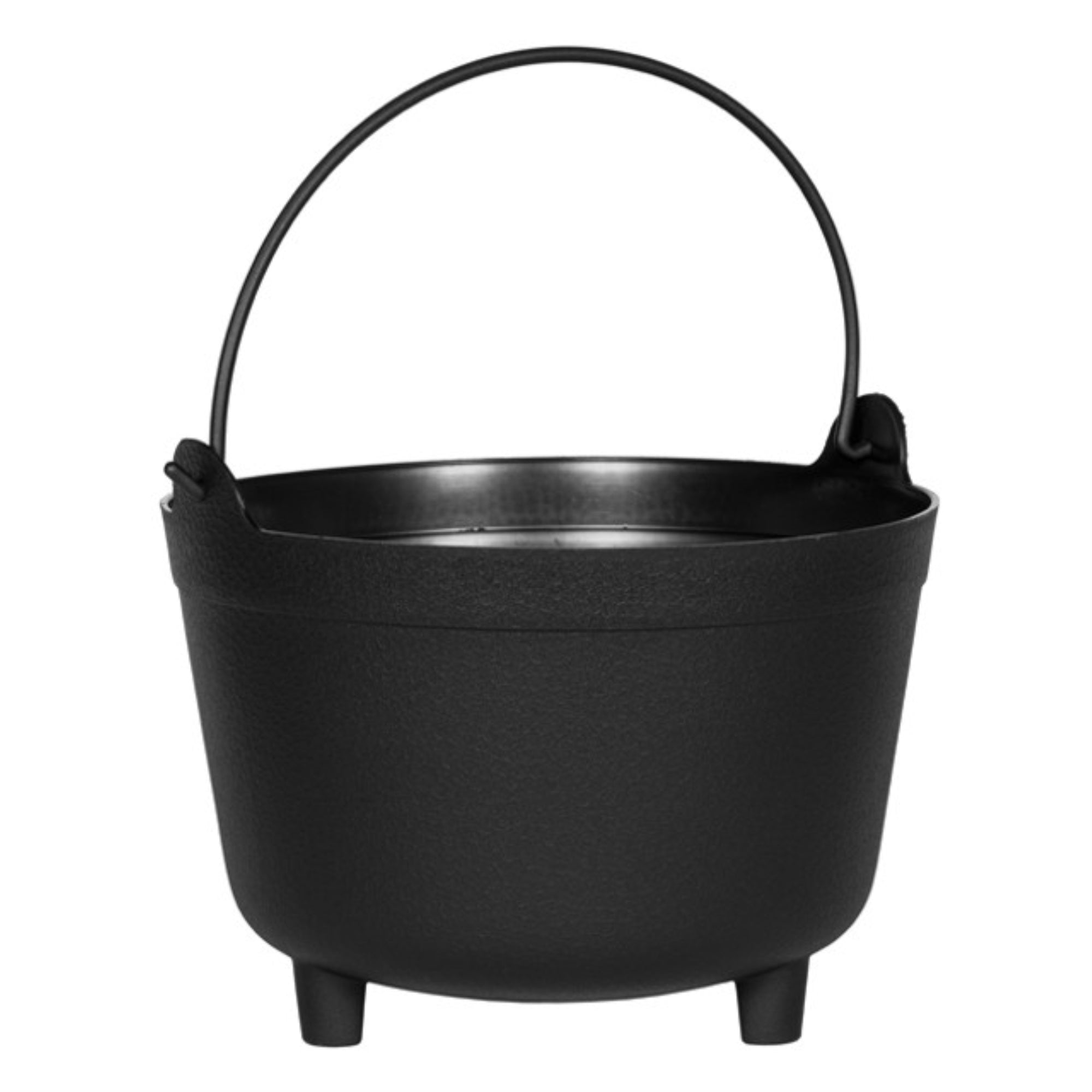 Novelty Indoor/Outdoor Antique-Inspired Kettle Plastic Round Planter with Handle