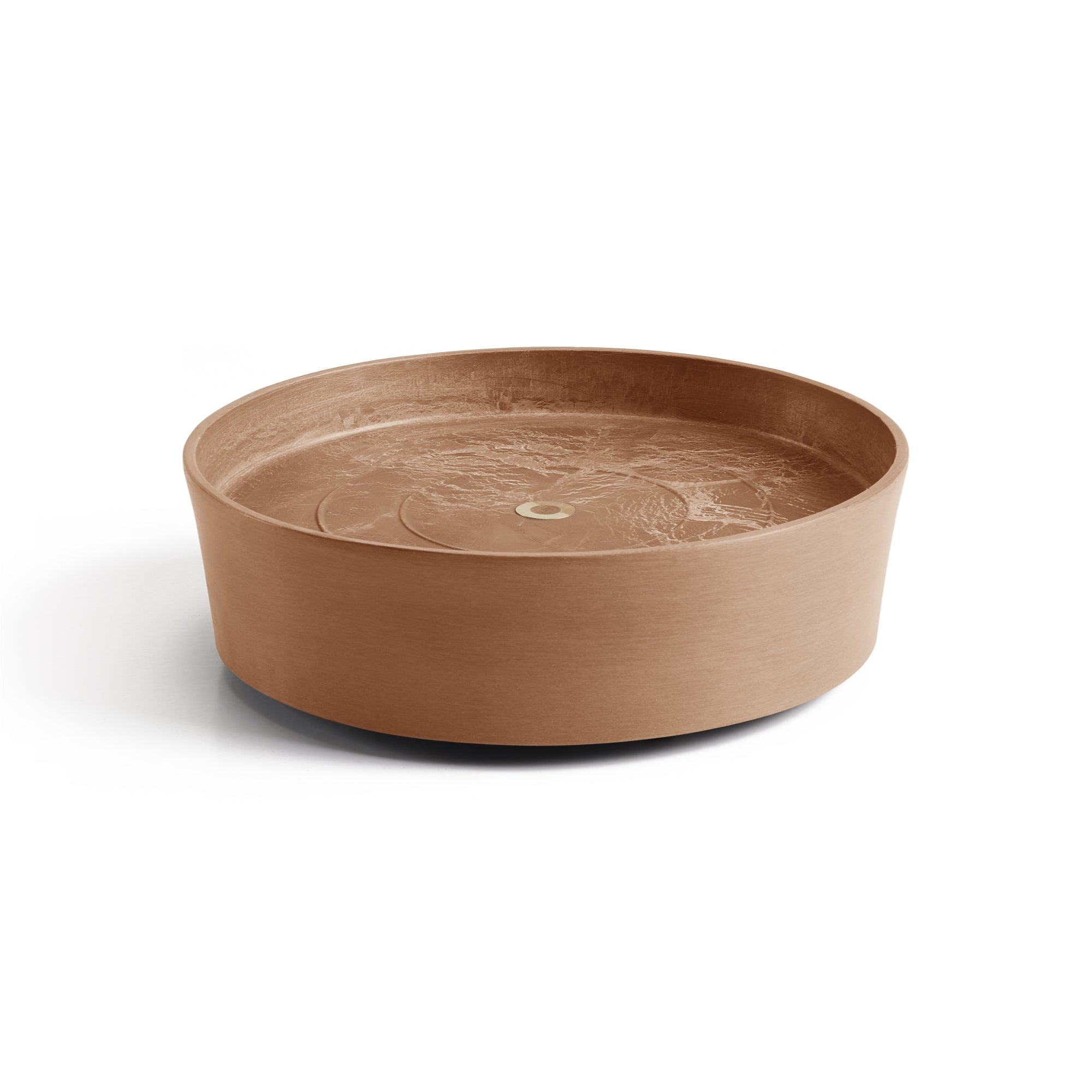 plastic planter dish Ecopots Round Flower Planter Saucer with Wheels, 13.5in