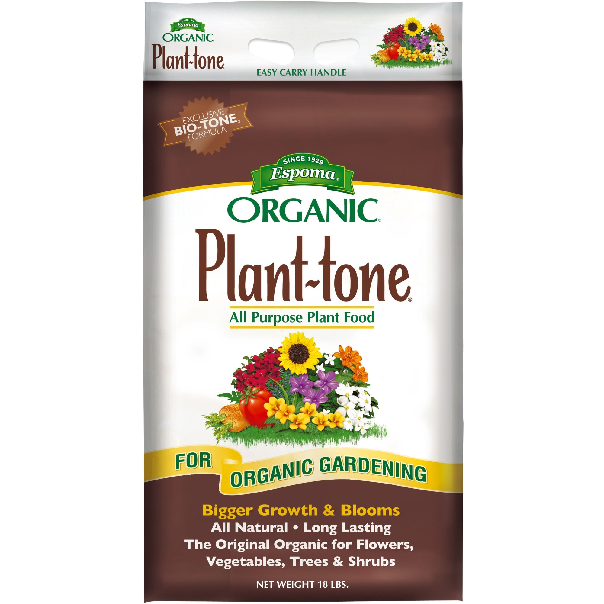 Espoma Organic Plant-Tone 5-3-3 All-Purpose Garden Plant Food