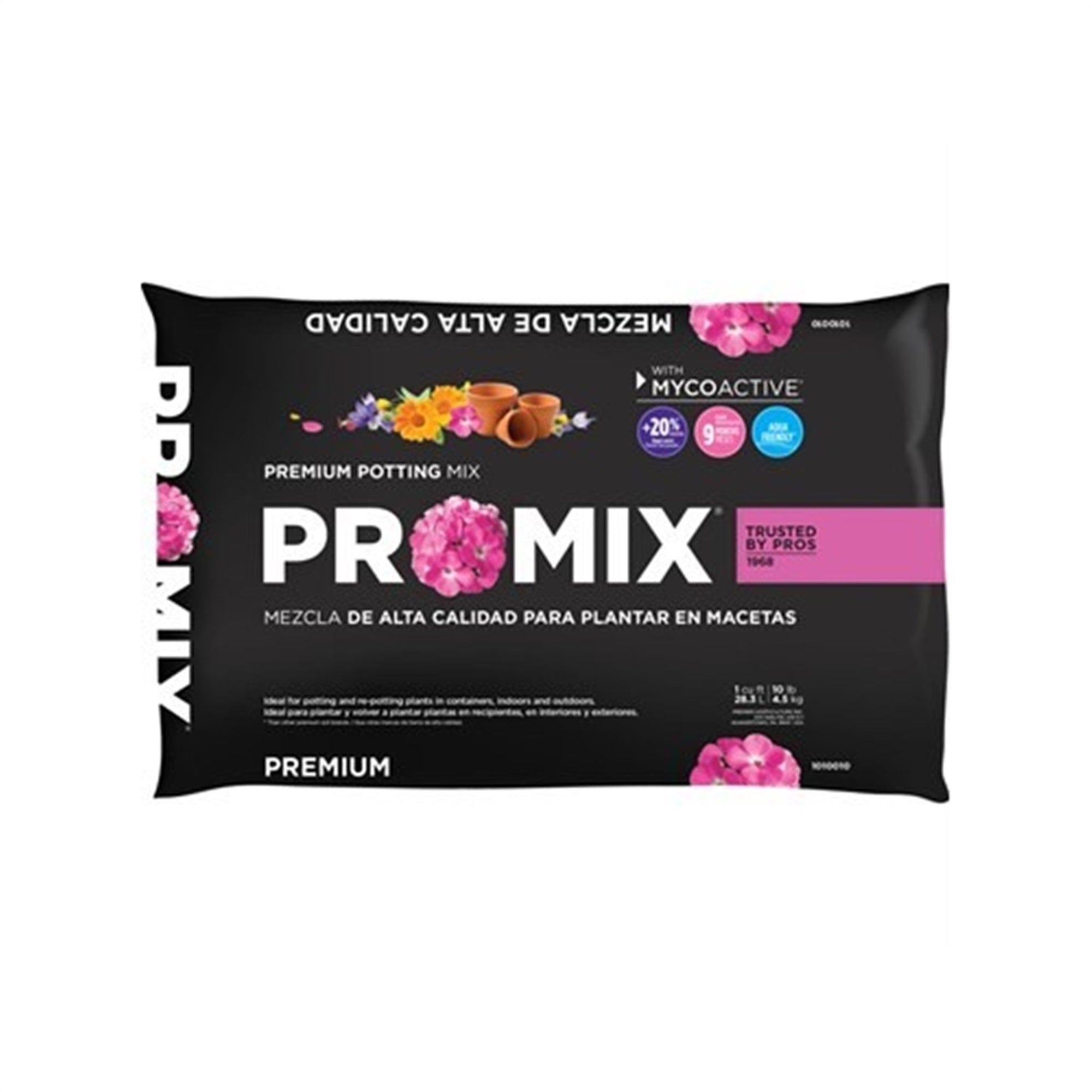 Premier PRO-MIX Premium Potting Mix with MYCOACTIVE, Loose Fill 8-Quart