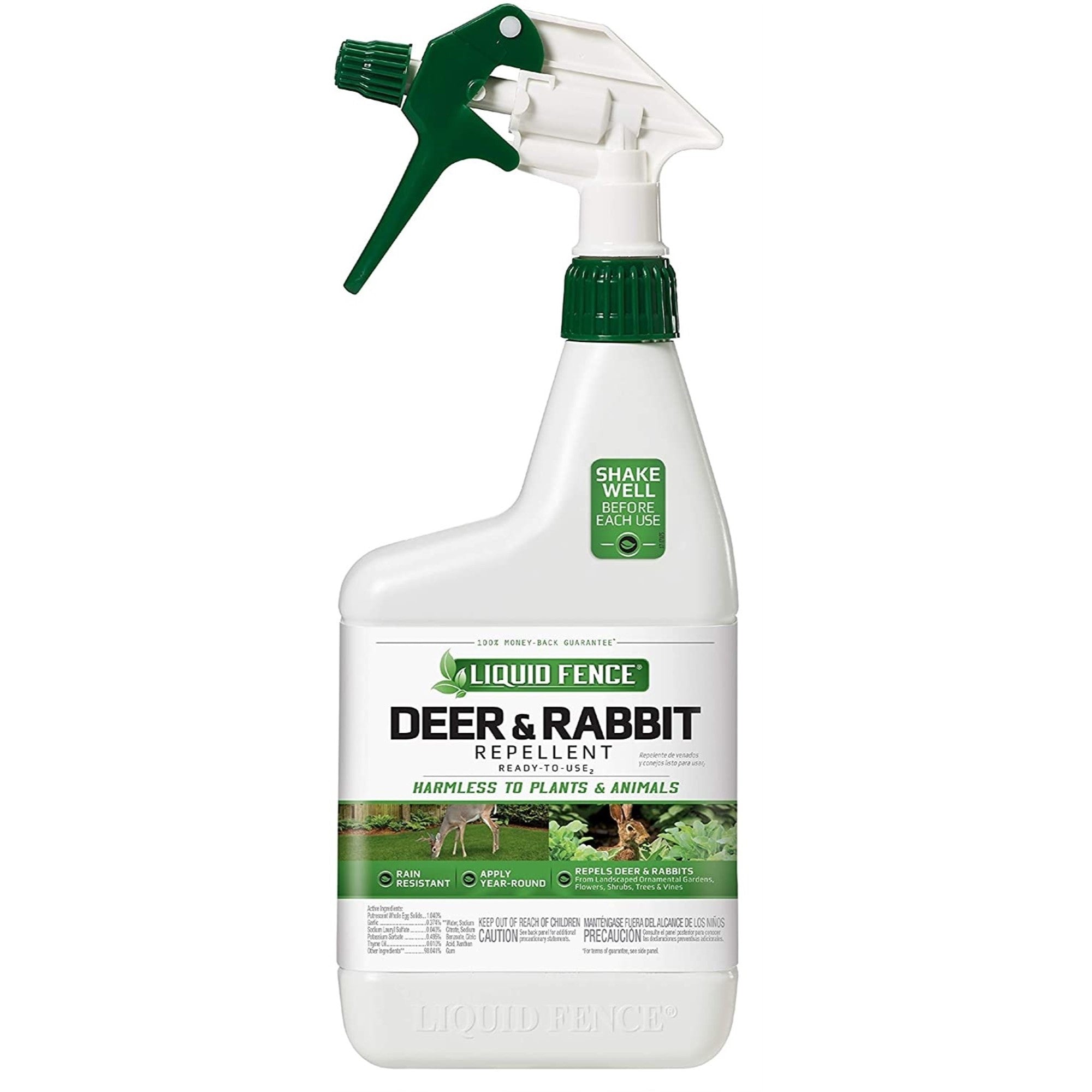 Liquid Fence Deer & Rabbit Ready-to-Use Repellent