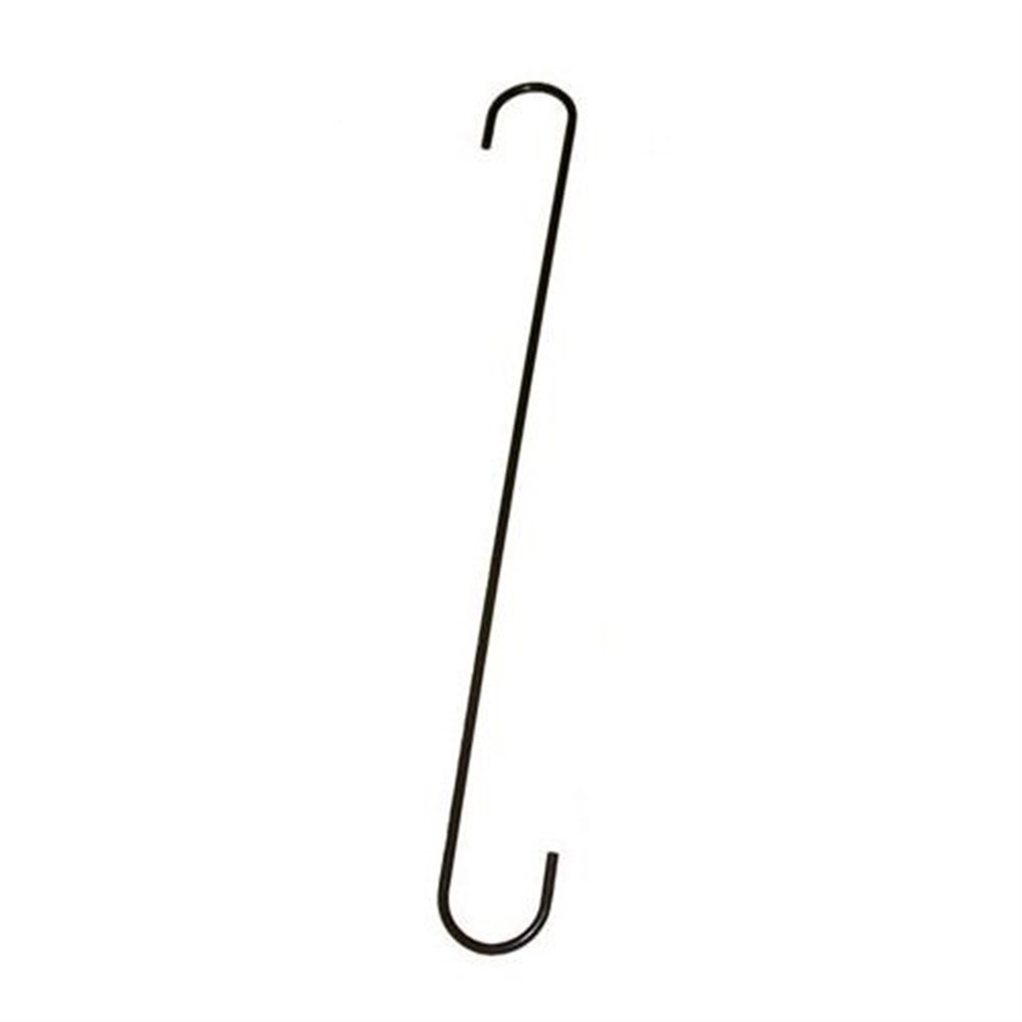 The Hookery (GH-24) S Shaped Garden Hook, Black, 24-Inch