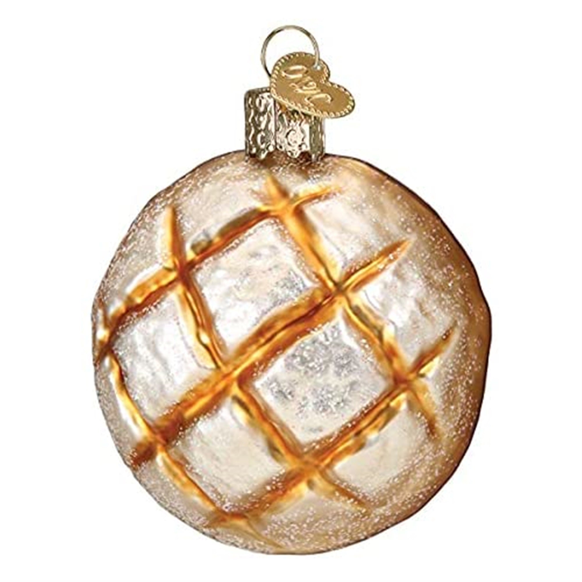 Old World Christmas Glass Blown Ornament, Sourdough Bread