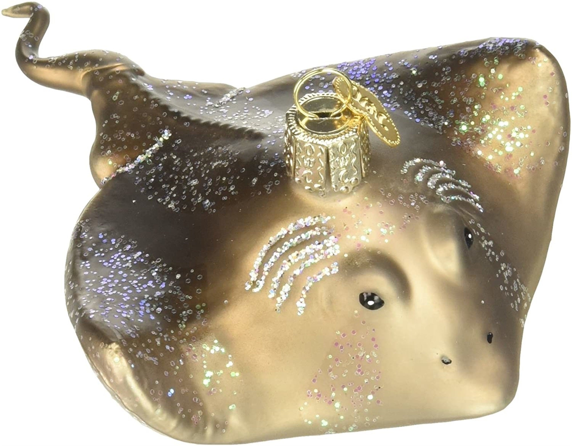 Old World Christmas Glass Blown Stingray Ornament
