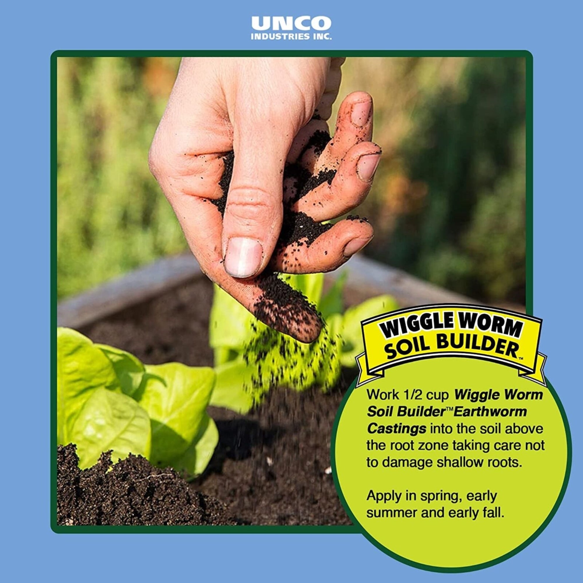 WIGGLE WORM Earthworm Castings Organic Fertilizer