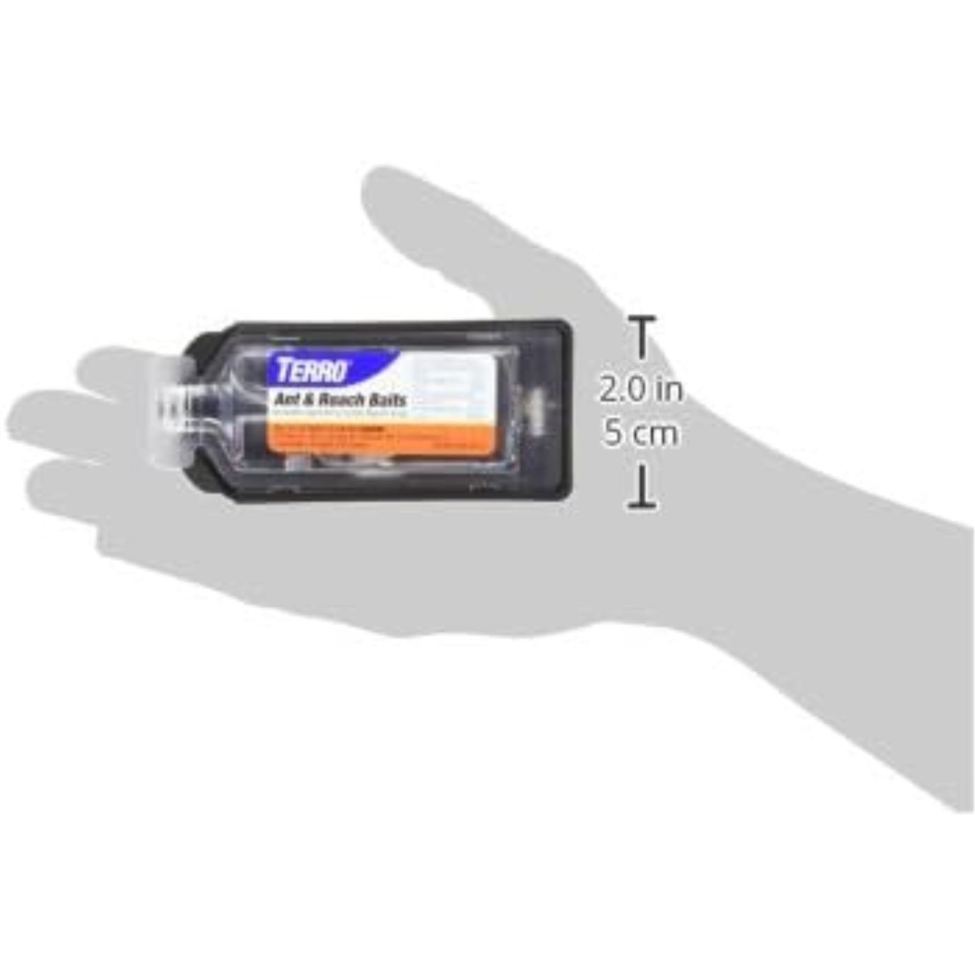 Terro (#T360) Ant & Roach Bait Stations, 4 pack, Black