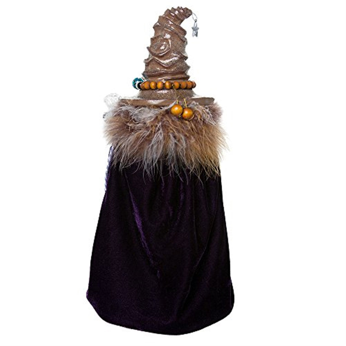 Kurt Adler Hollywood Wizard Nutcracker with Owl, 15 inch