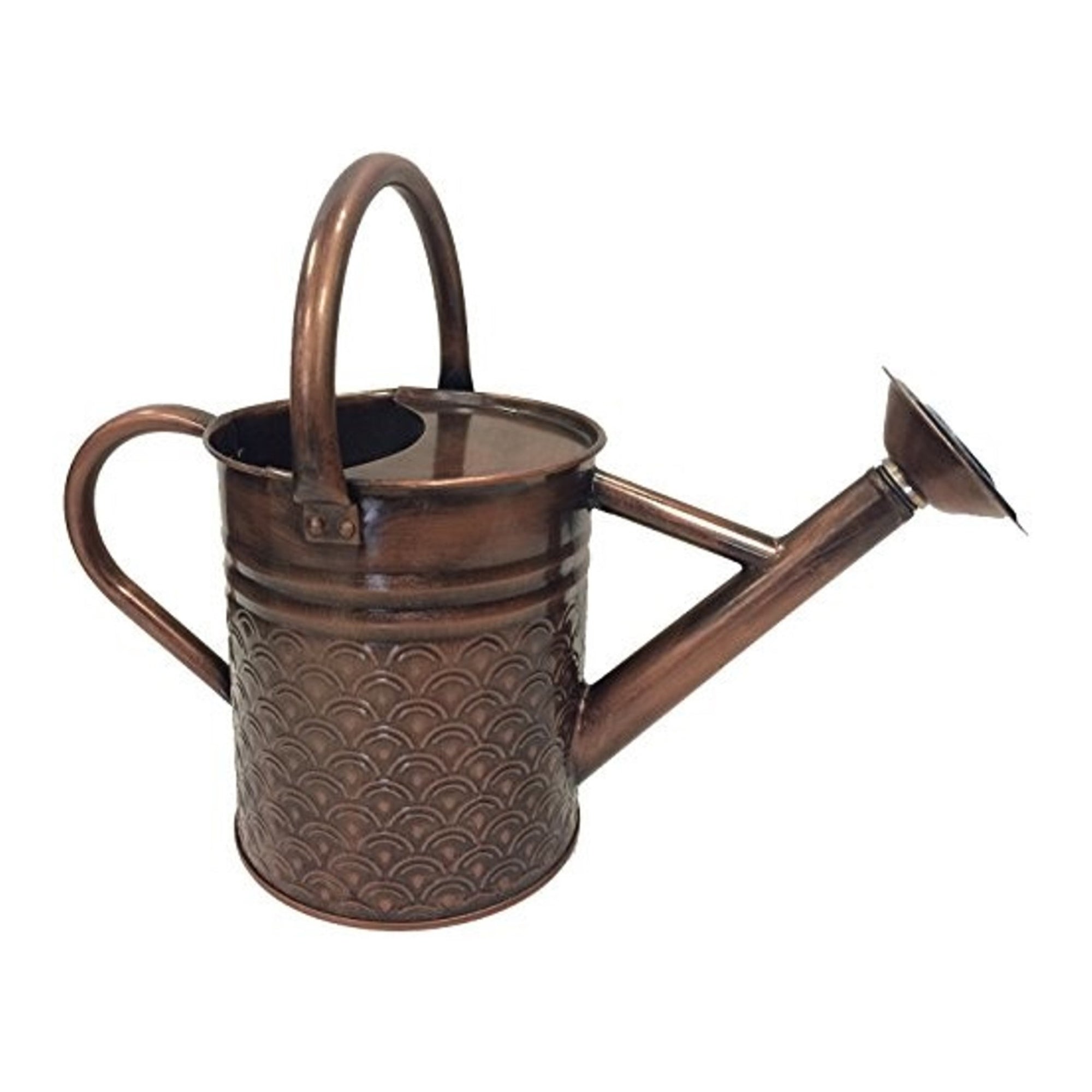 Gardener Select Metal Watering Can with Handles, Copper, 1 Gallon