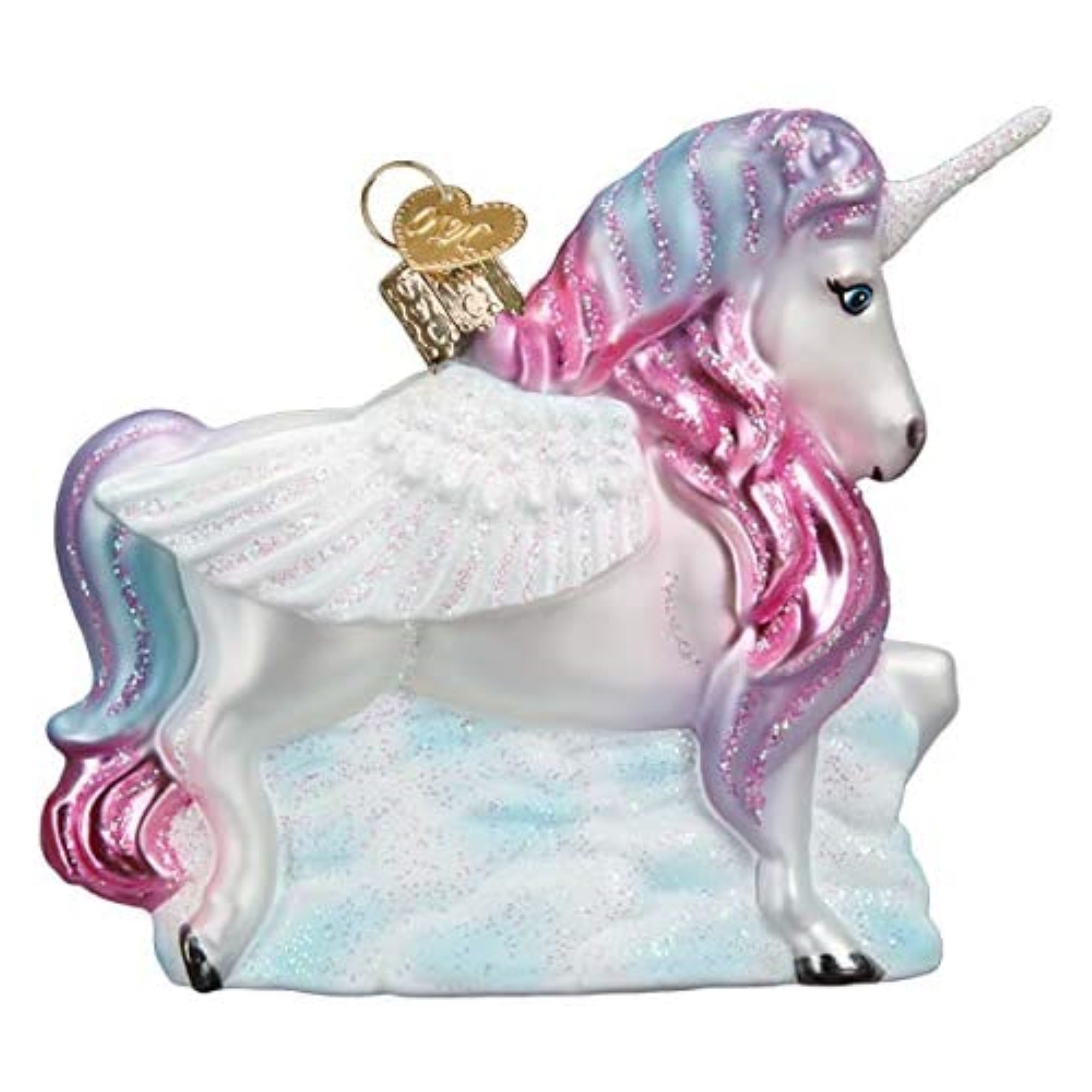 Old World Christmas Glass Blown Ornaments Alicorn
