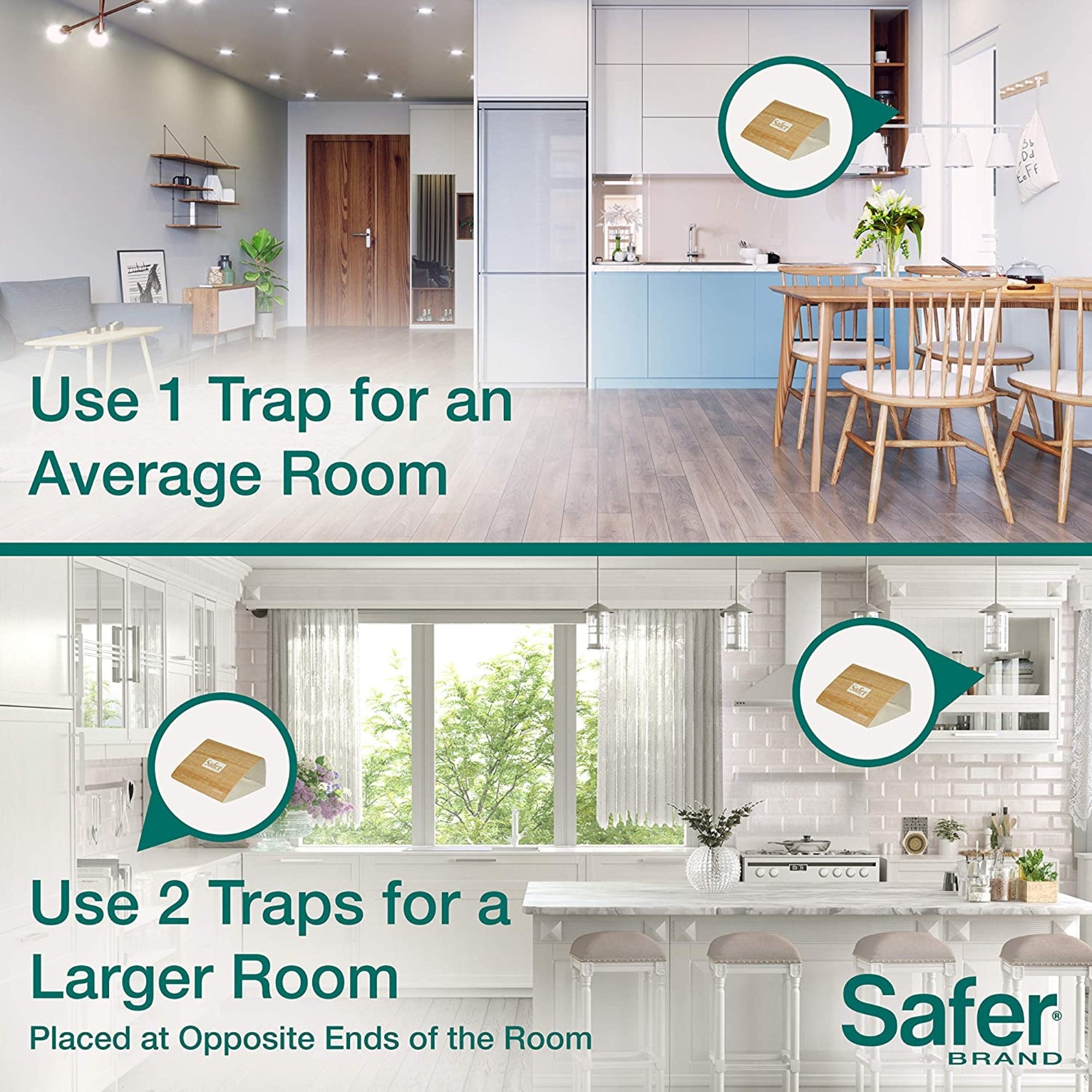 Safer Brand The Pantry Pest Trap, Pack of 2 Traps