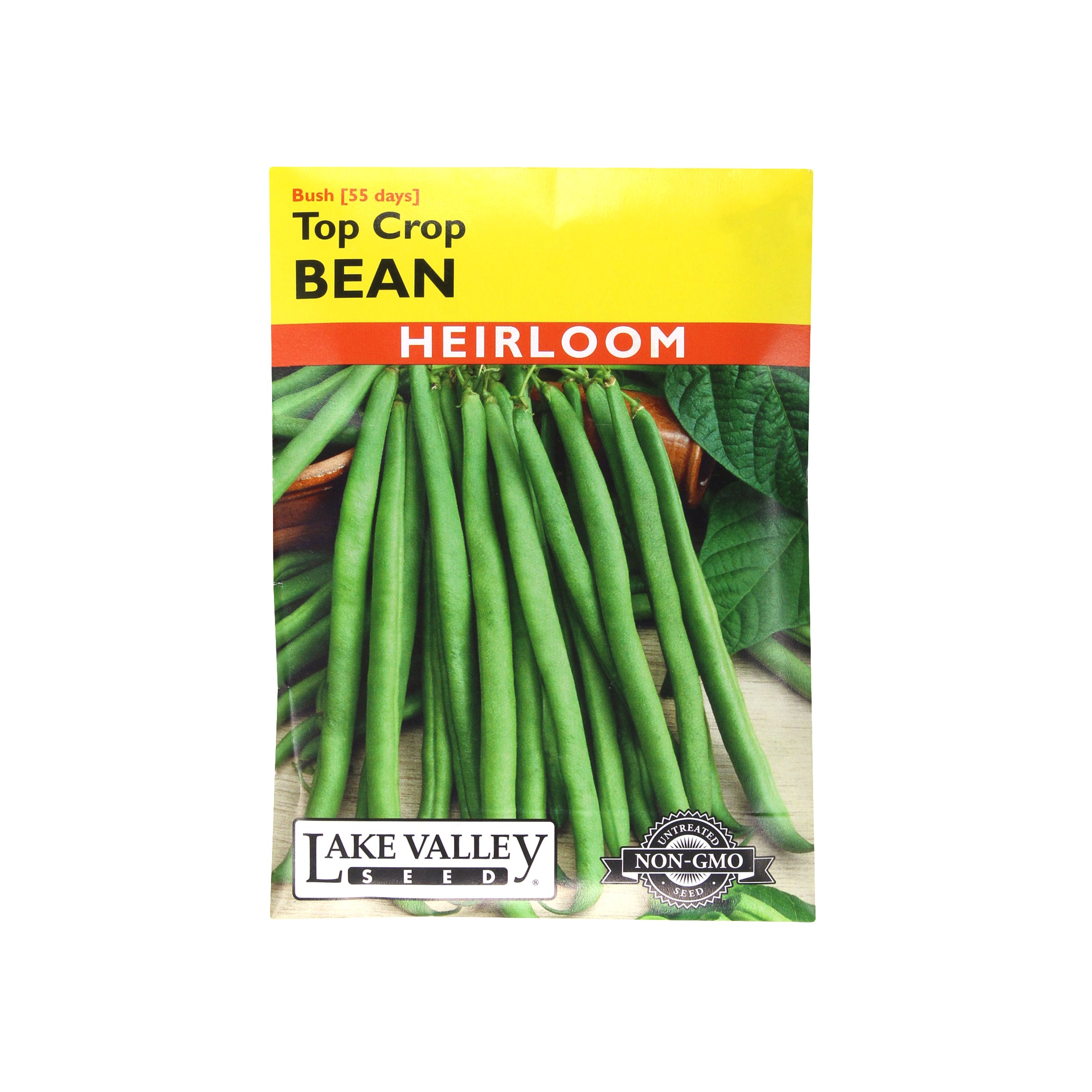 Lake Valley Seed Top Crop Bean Bush Vegetable, 20g