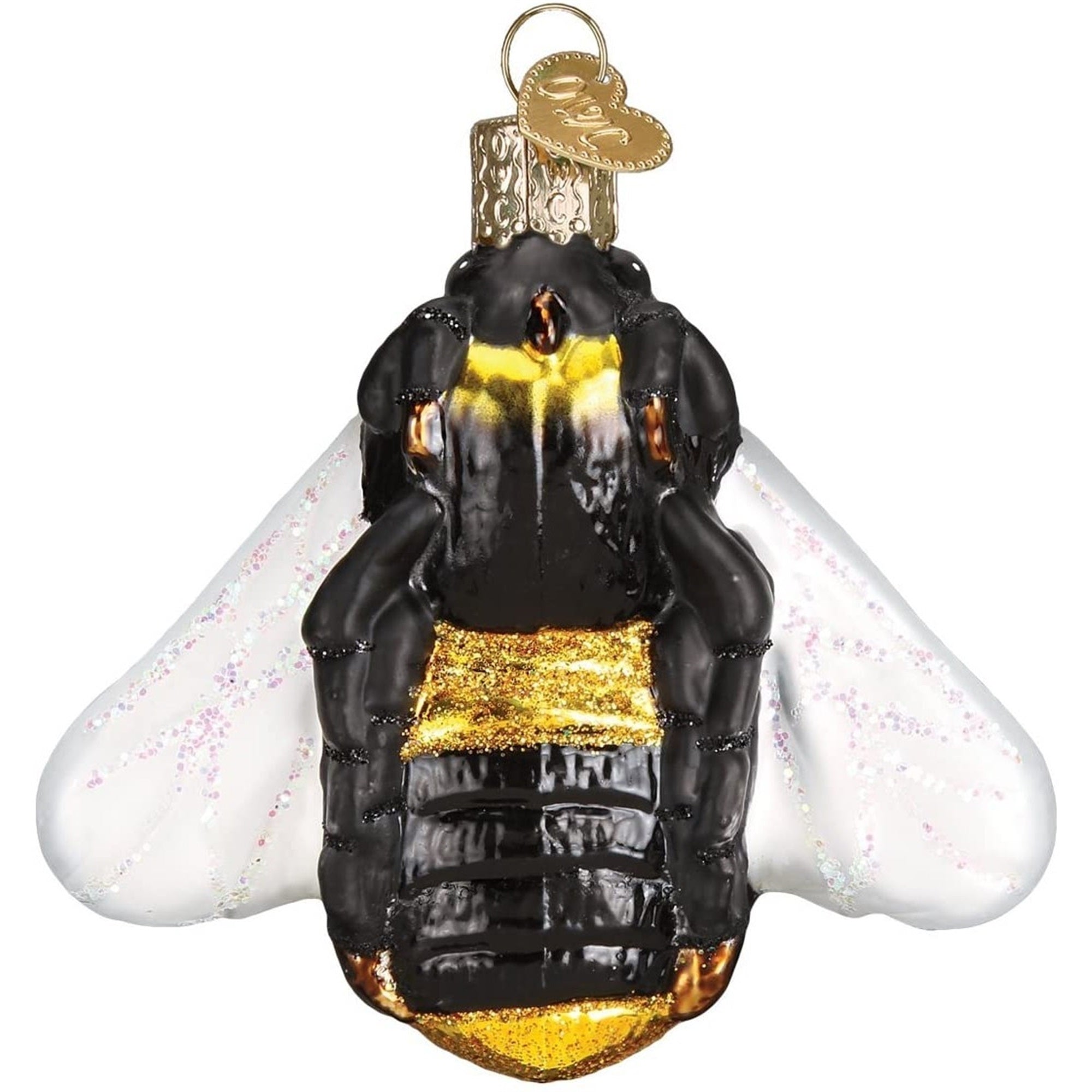 Old World Christmas Bumblebee Glass Blown Ornament