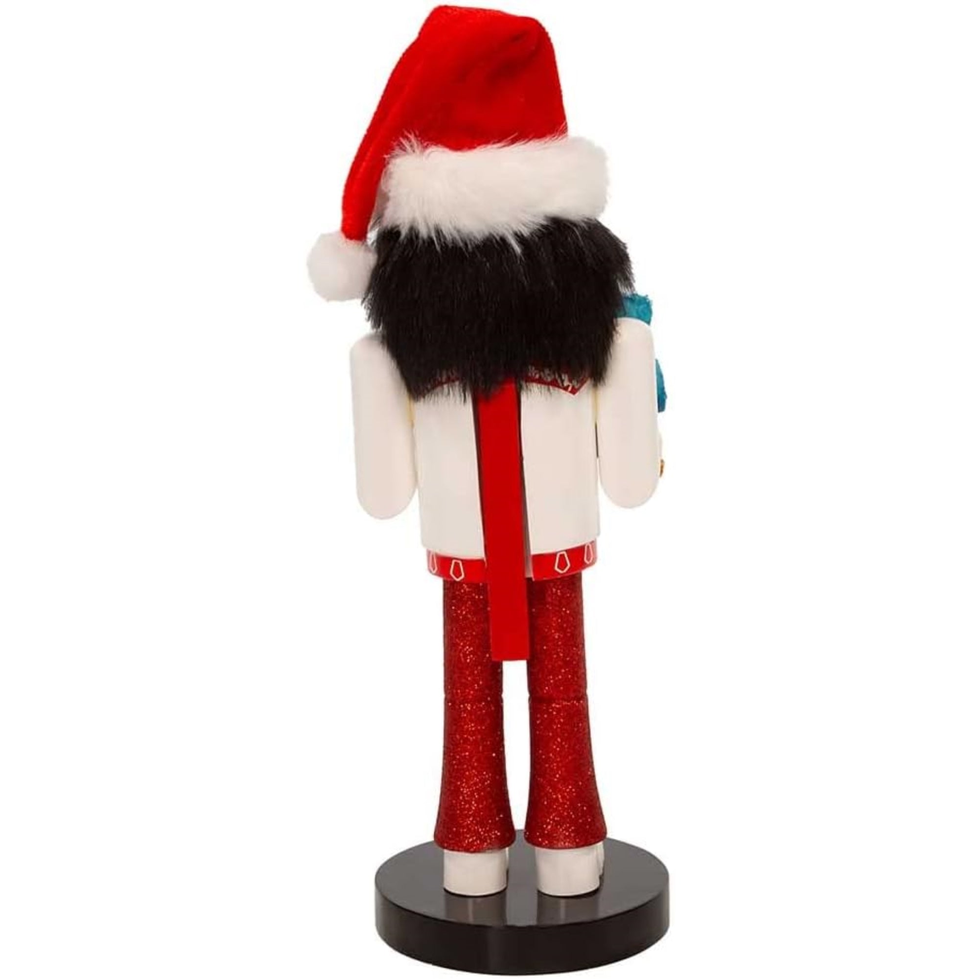 Kurt Adler Elvis Presley with Teddy Bear Nutcracker, Multicolored, 10"
