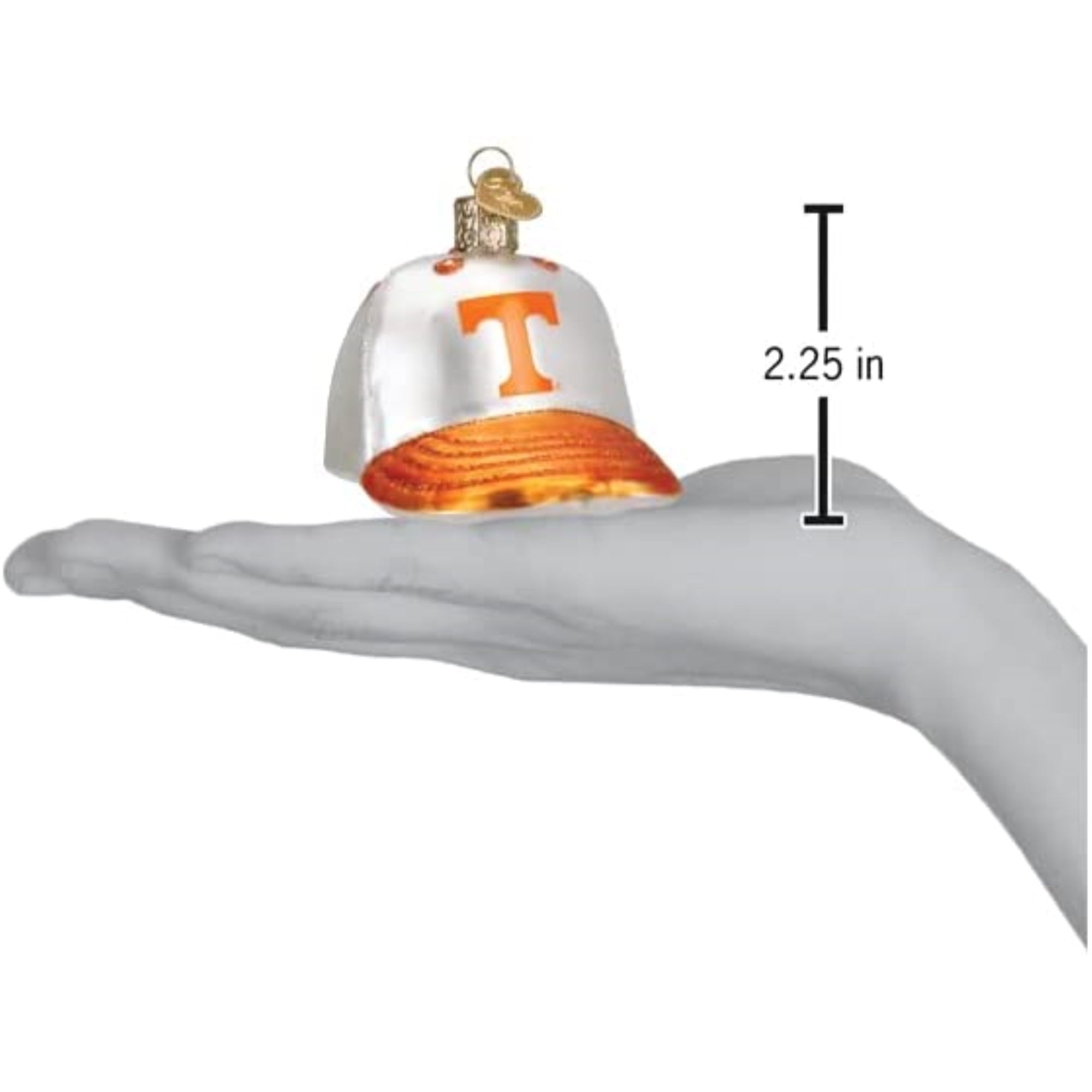Old World Christmas Glass Blown Ornament,Tennessee Baseball Cap 3.5"