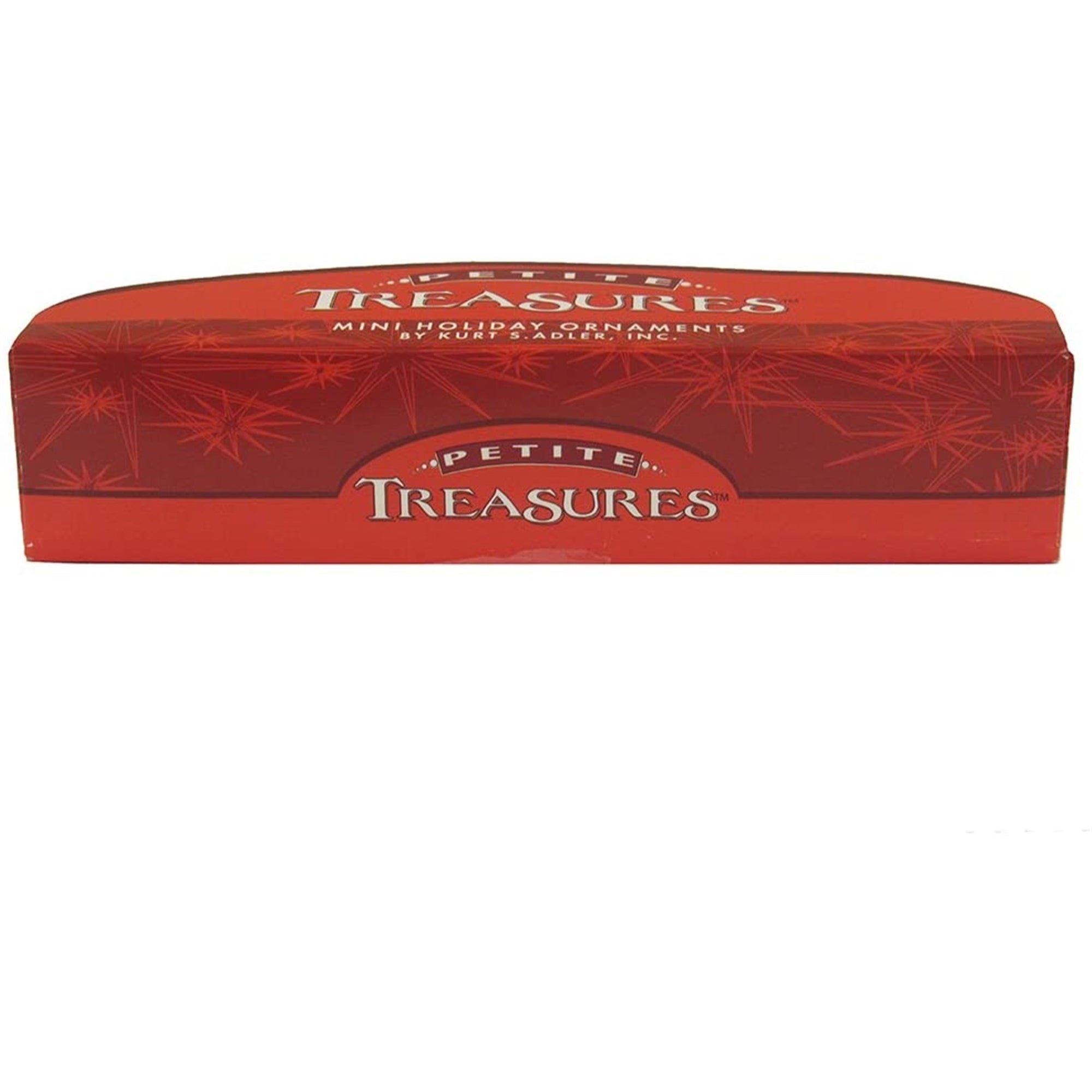 Kurt Adler Miniature Shatterproof Hanging Christmas Ornaments, 12-Piece Box Set, 2 Inch