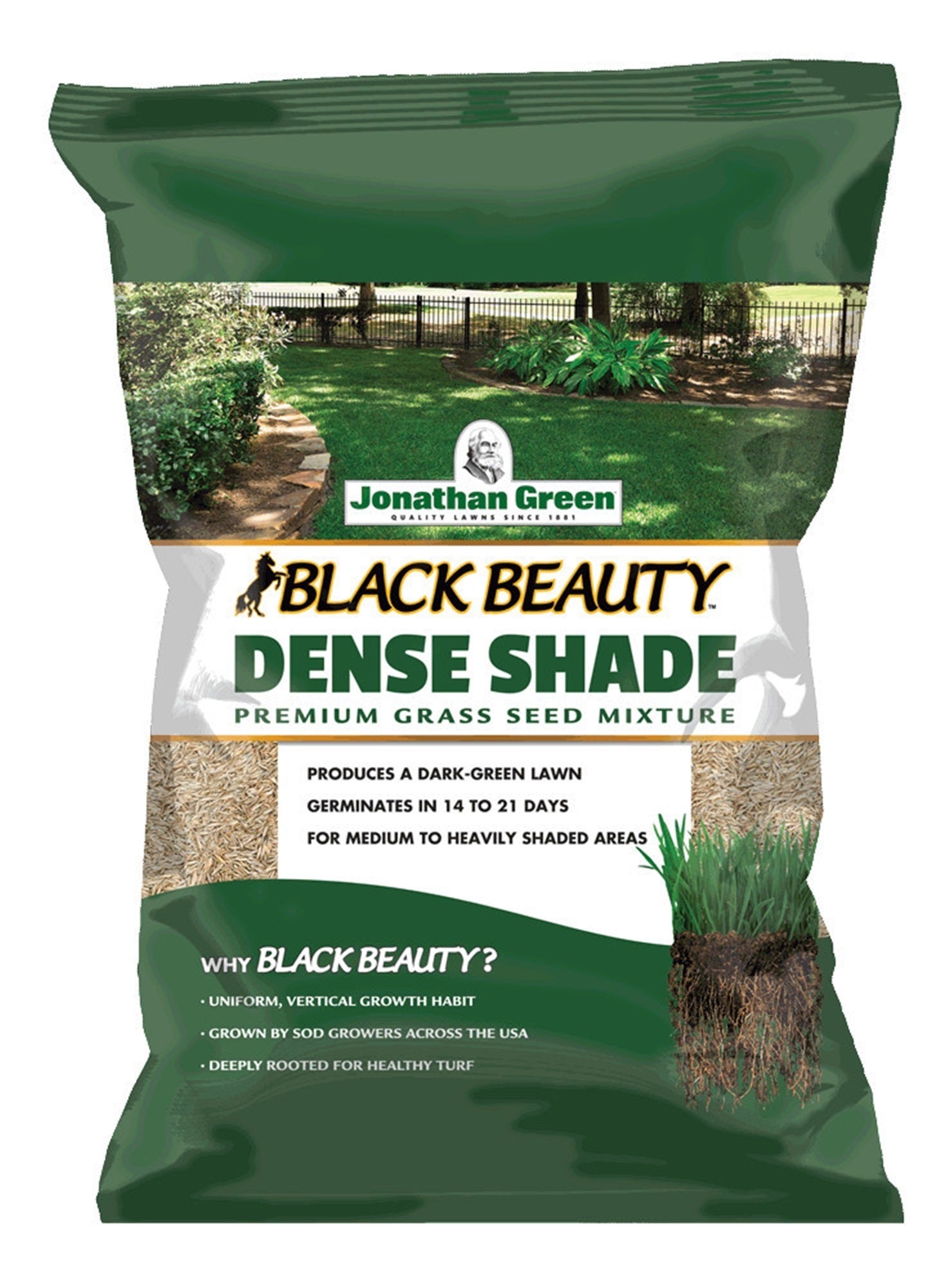 Jonathan Green Grass Seed & Fertilizer Bundle for Shady Lawns - 5,000 sq ft